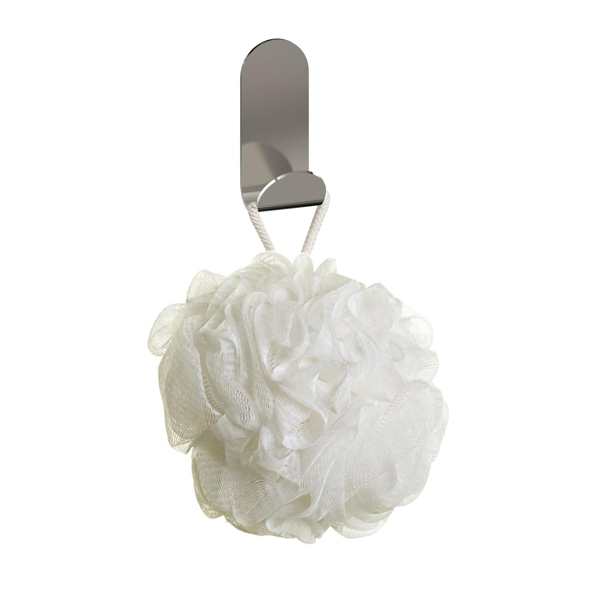 Crochet adhésif 1 tête chrome brossé basic SENSEA - 4