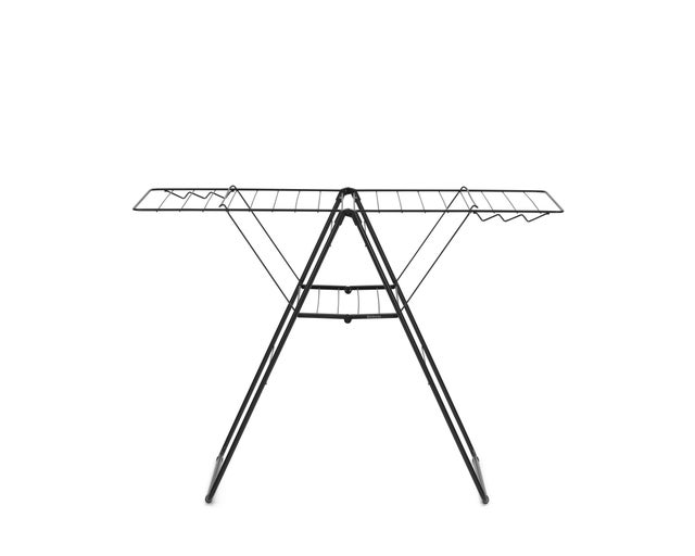 Etendoir à linge sur pieds20 m noir BRABANTIA
