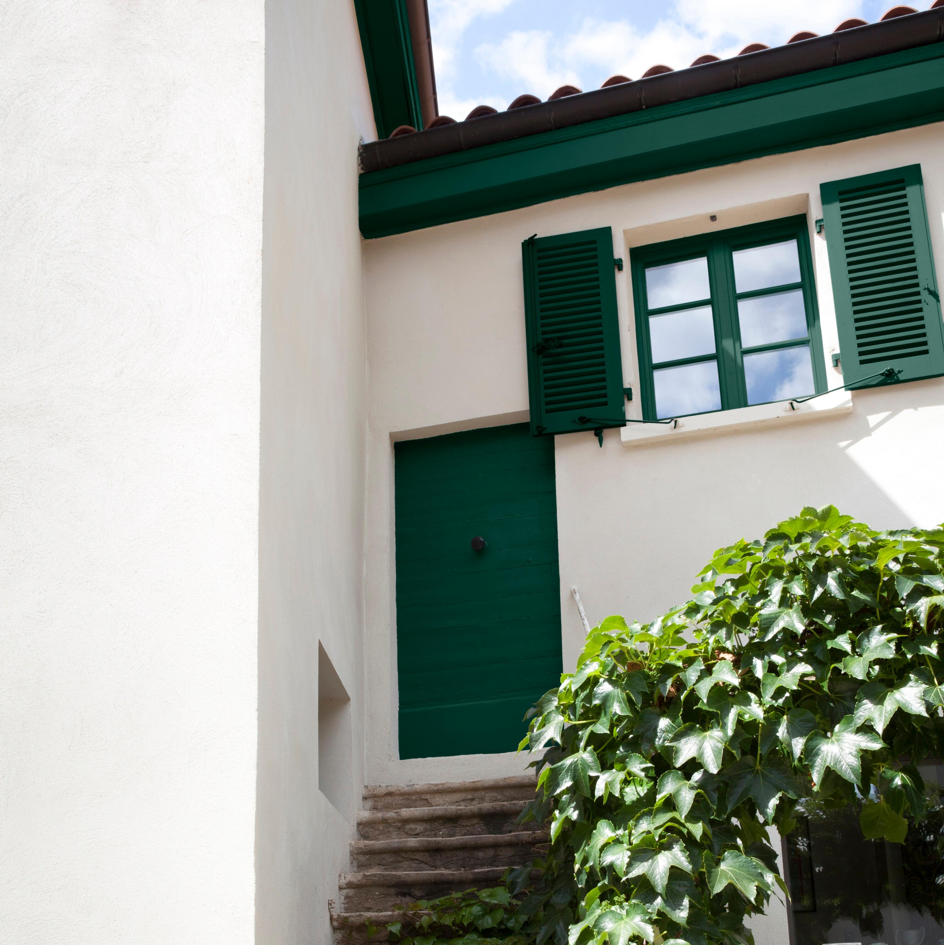 Peinture extérieure bois Climats extrêmes® V33 vert basque satiné 0.5l - 5