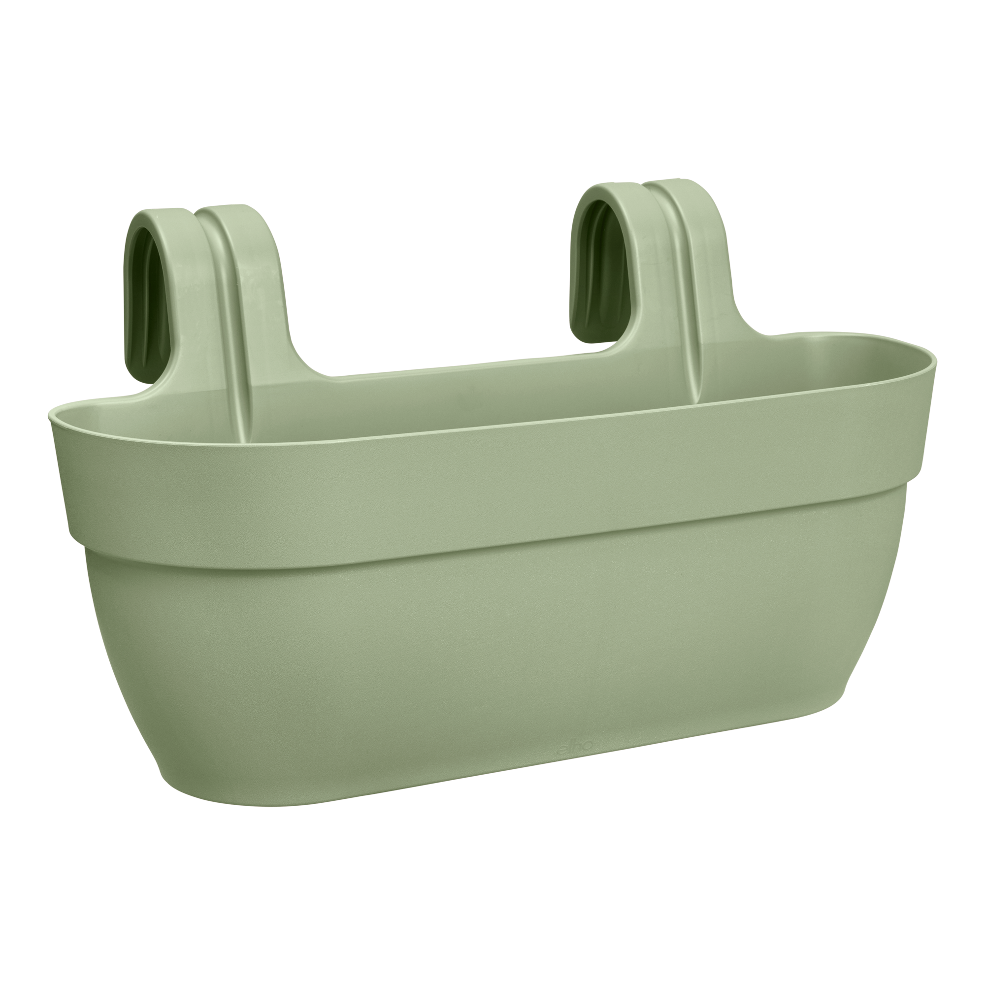 Vaso con supporto ELHO Vibia in polipropilene verde pistacchio H 26.5 x L 46 cm - 3