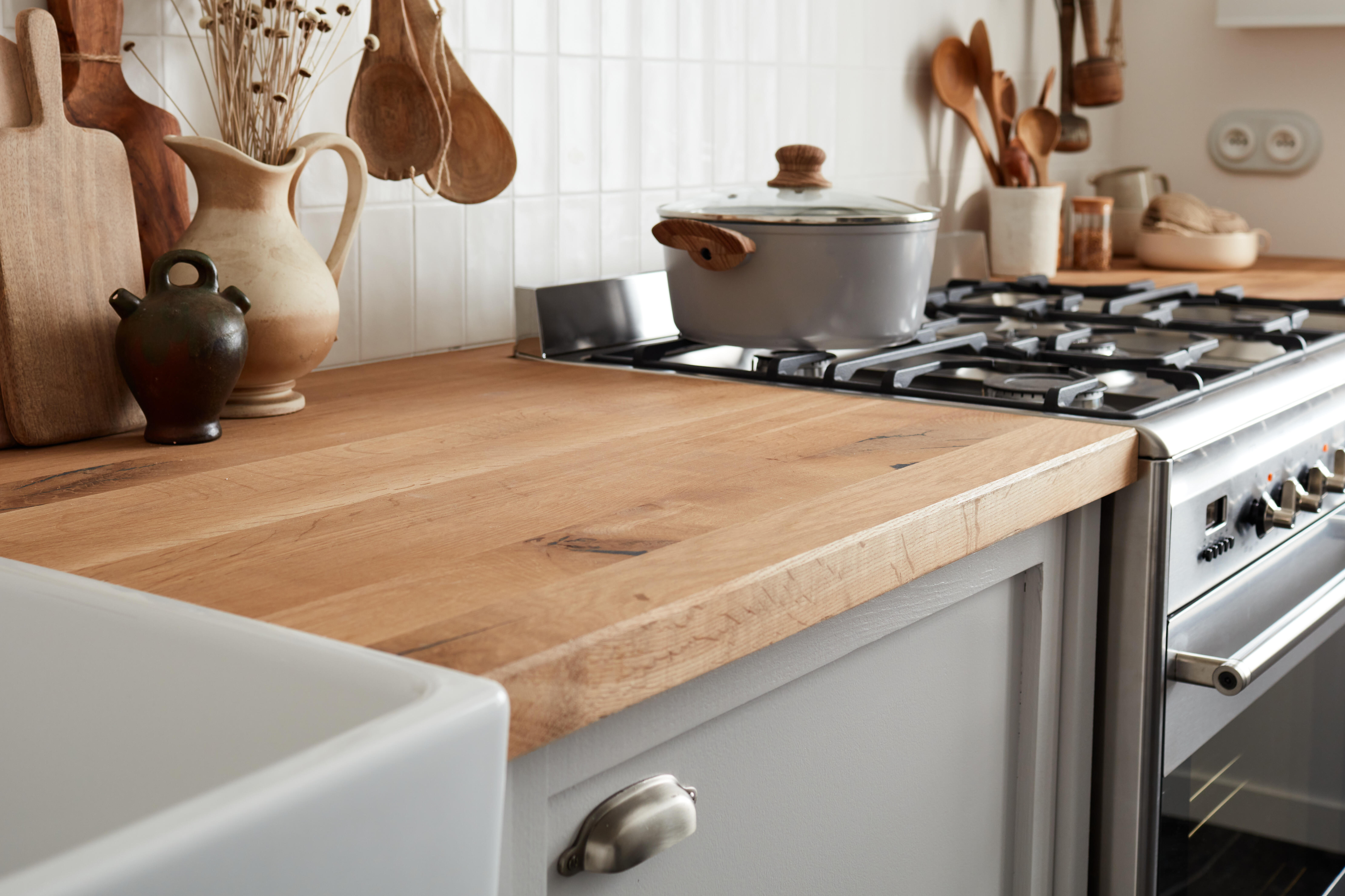 Plan de travail bois massif | Leroy Merlin