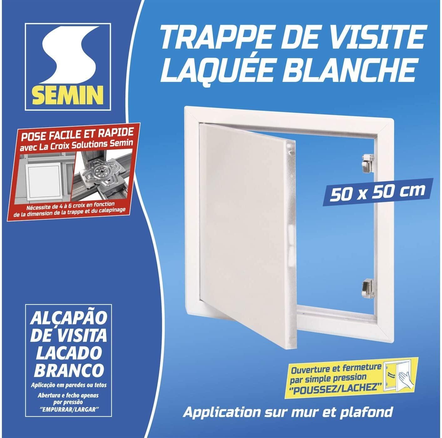 Trappe de visite blanche laquée SEMIN, 50 x 50 cm - 2