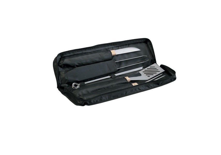 Set di accessori per cibo per barbecue  in acciaio CAMPINGAZ Borsa utensili in tessuto L 14 x L 53.5 x H 6 cm, 10 pezzi - 6