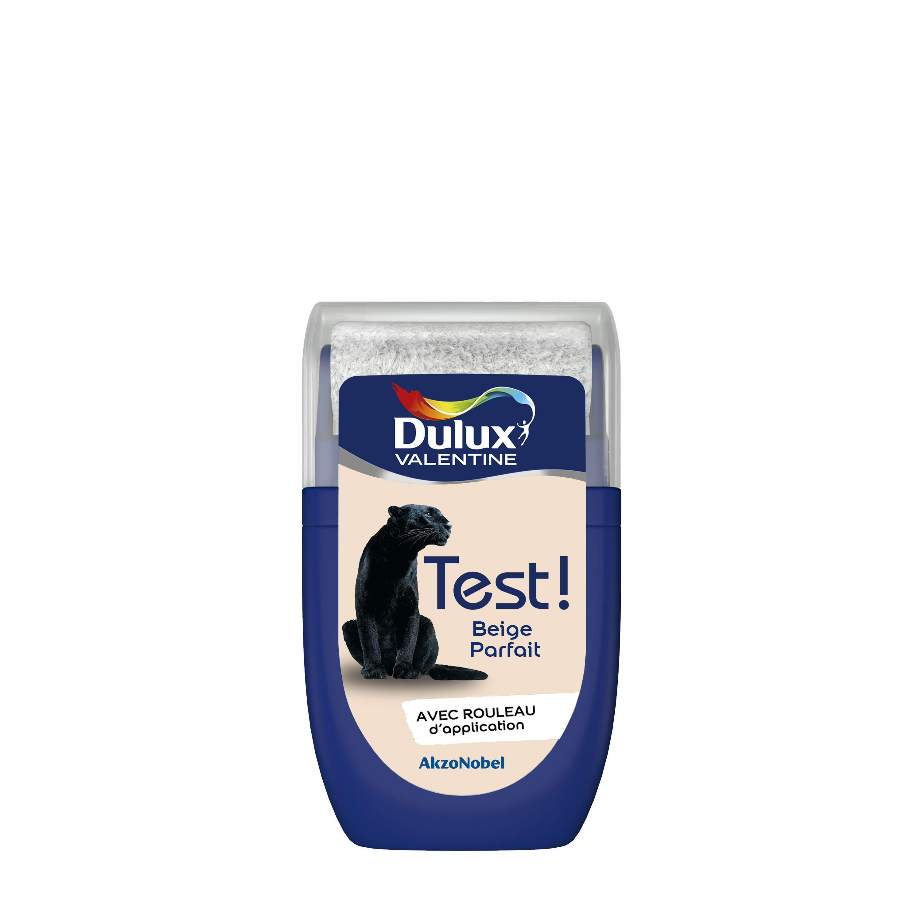 Peinture mur, bois beige parfait satin DULUX VALENTINE Crème de couleur 0.03l - 5