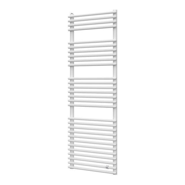 Termoarredo bagno DE'LONGHI 143.8x50 cm interasse 450 mm bianco serie Karma
