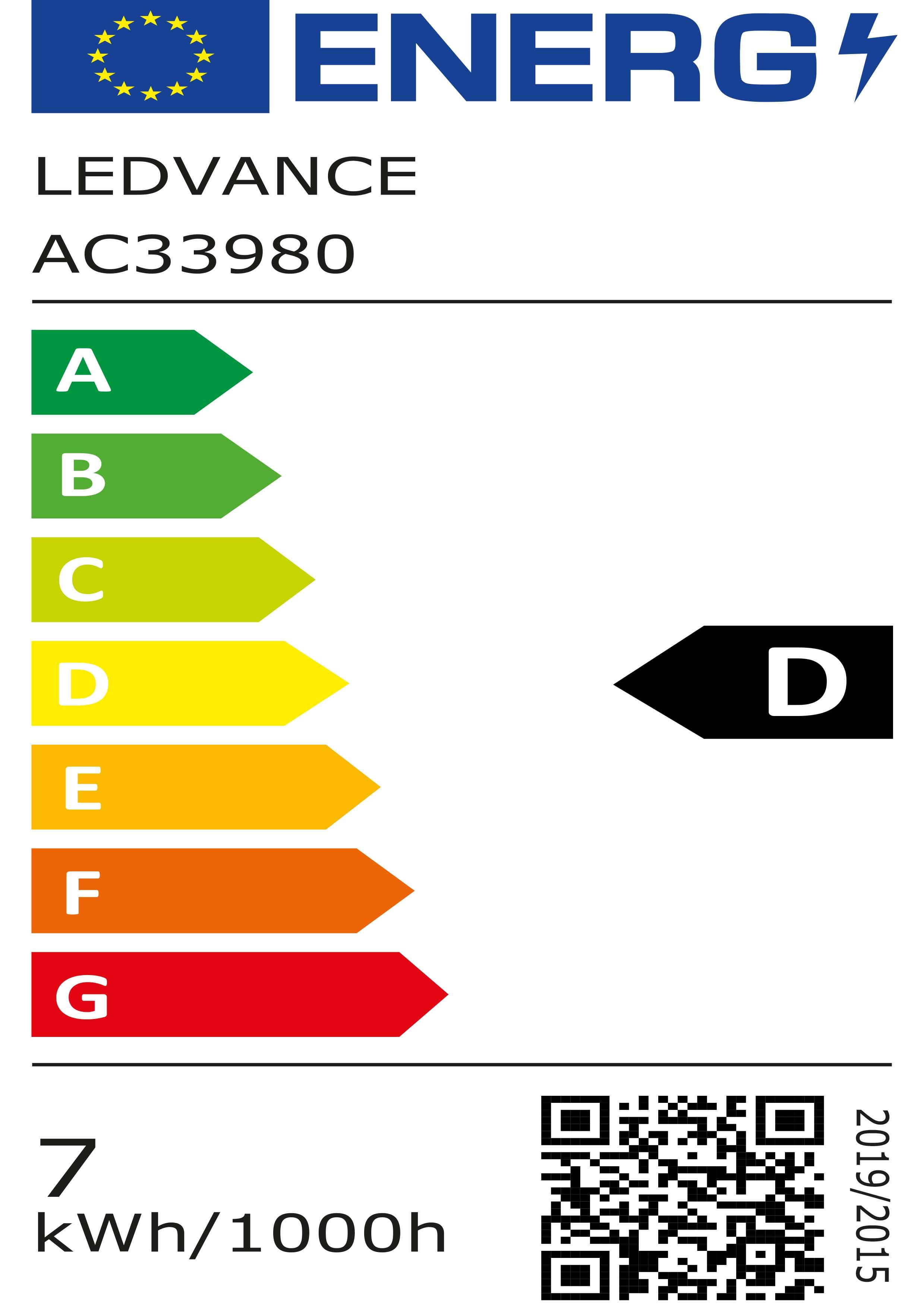 Ampoule led E27, 806Lm = 60W, blanc chaud, dimmable, OSRAM - 2