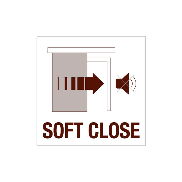 riel deslizante artens con cierre suave que permite un cierre suave  - 3