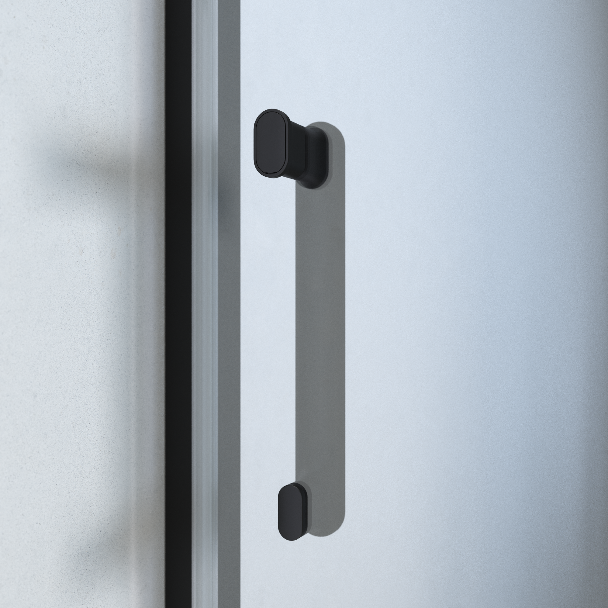 Szkło drzwi przesuwnych transparentne Easy 110 X 190 Sensea - 32