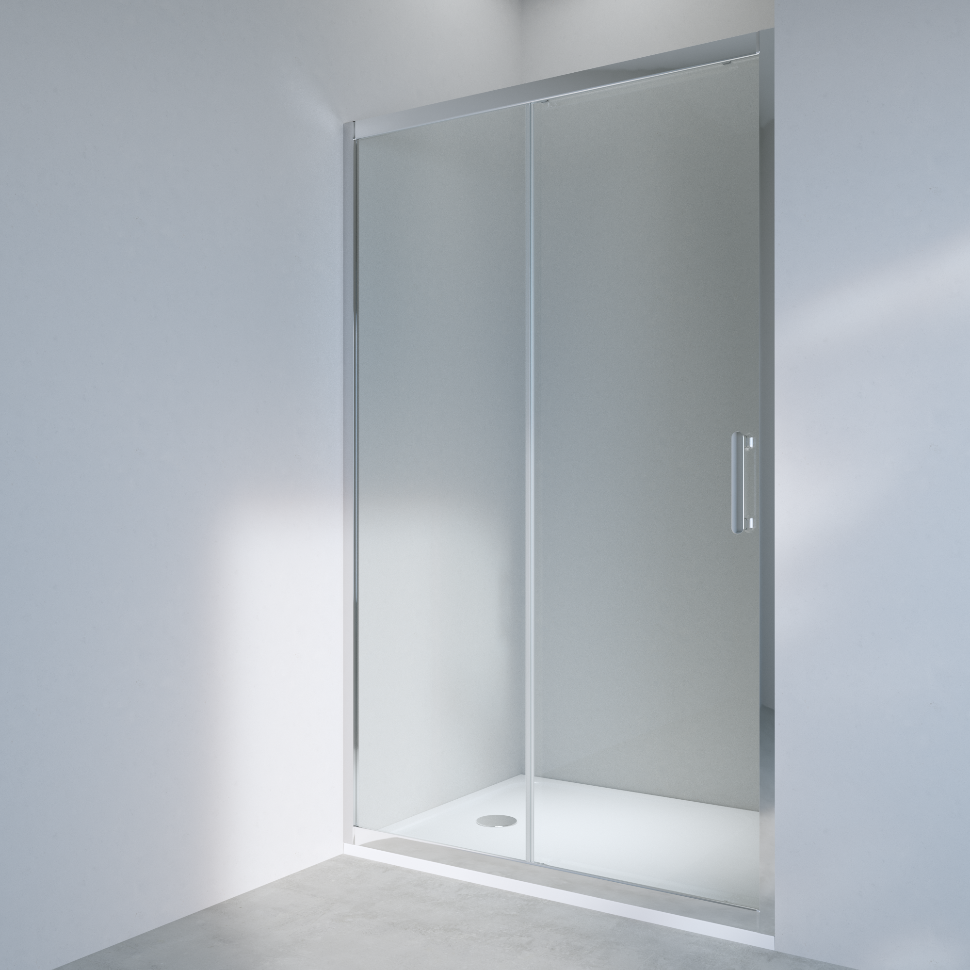 Szkło drzwi przesuwnych transparentne Easy 110 X 190 Sensea - 28