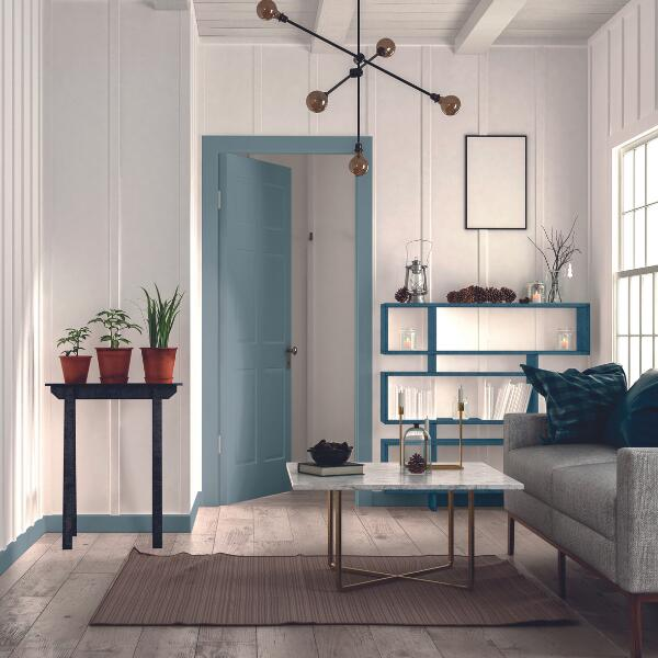 Peinture laque boiseries pour portes, plinthes, meubles. peinture boiserie facile à appliquer, peinture haute résistance aux chocs et aux rayures, hautement lessivable, grande palette colorielle
 - 2