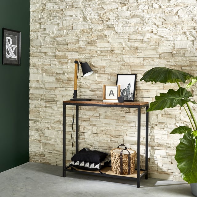 Plaquette de parement béton effet pierre Serena intérieur / extérieur