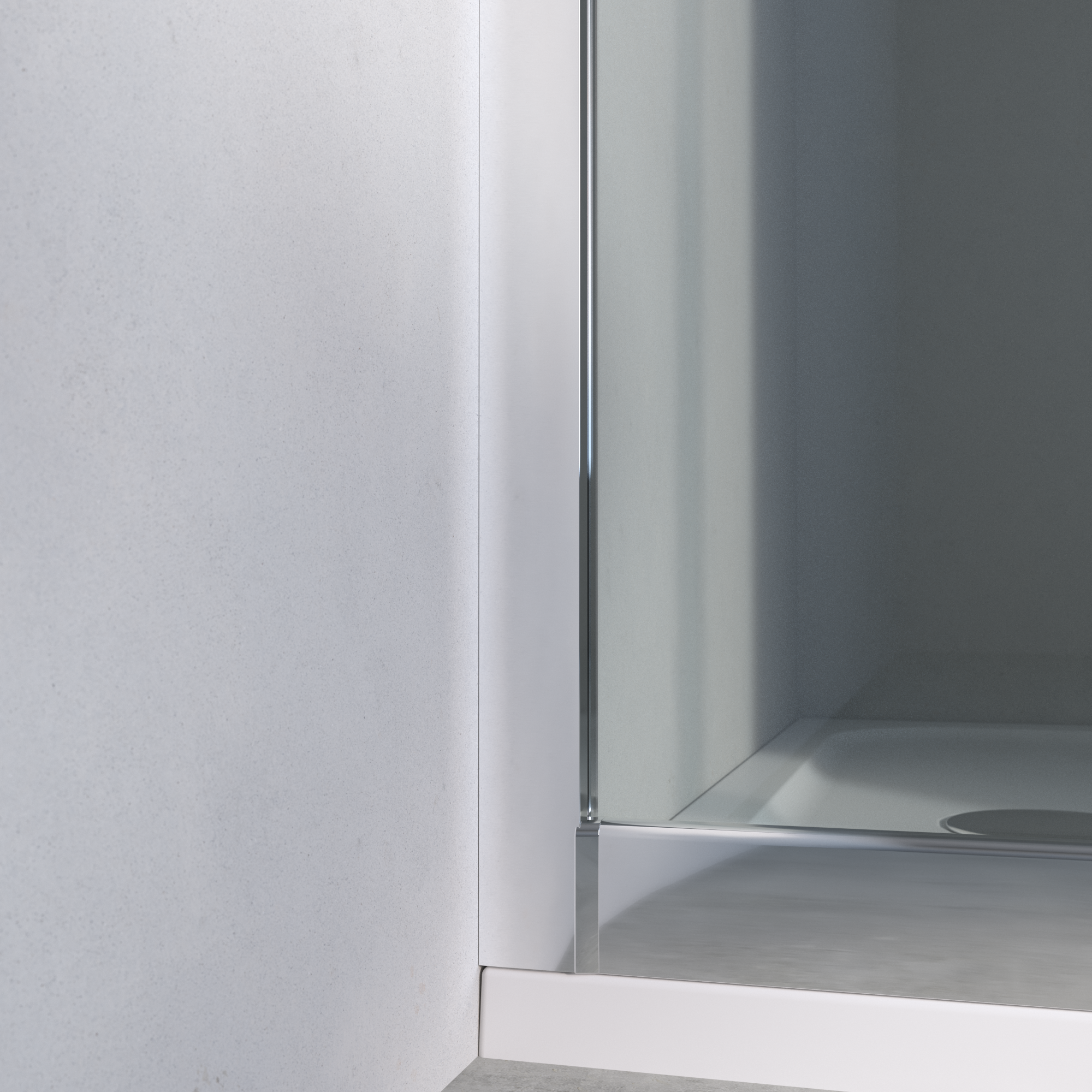 Szkło drzwi przesuwnych transparentne Easy 110 X 190 Sensea - 26