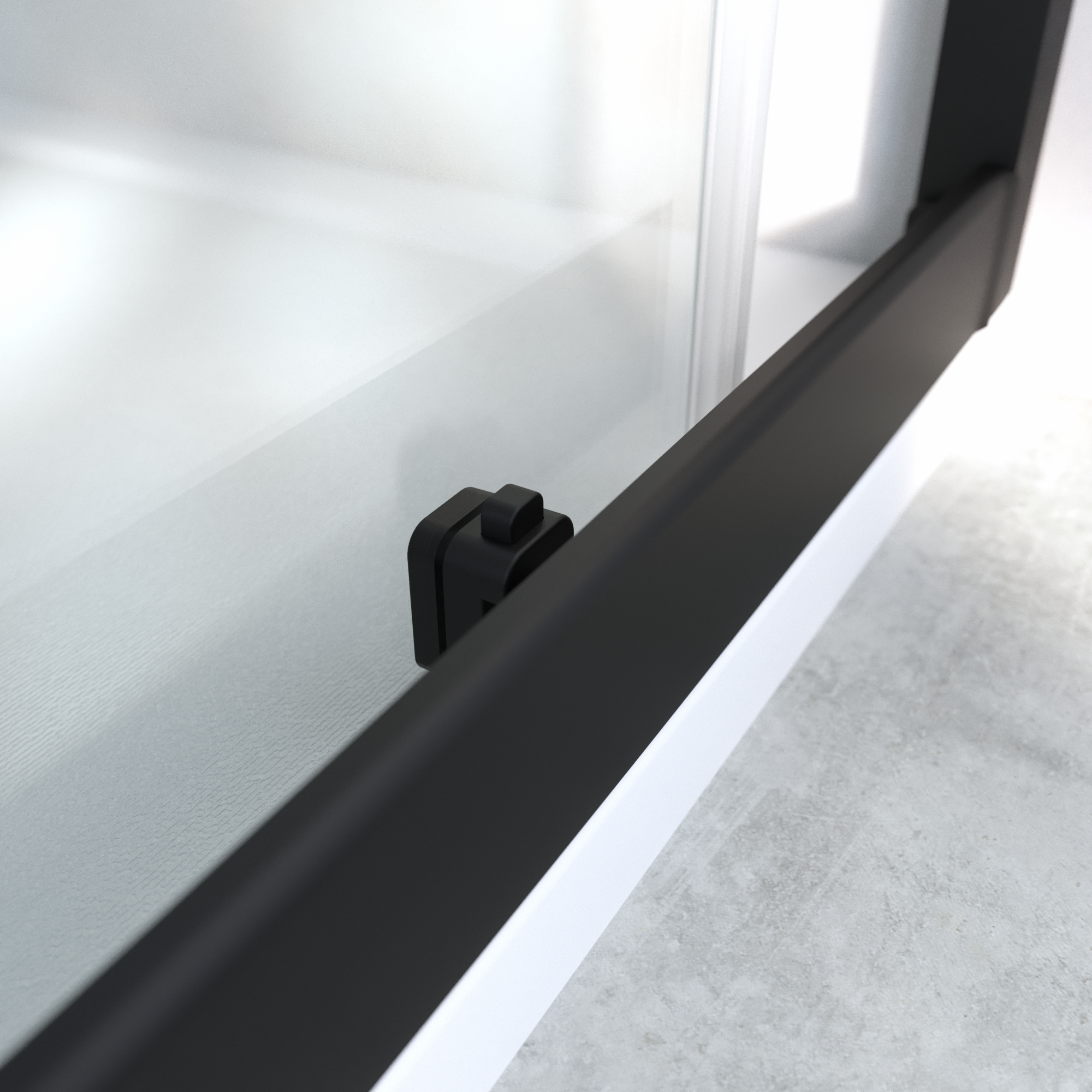 Szkło drzwi przesuwnych transparentne Easy 110 X 190 Sensea - 19