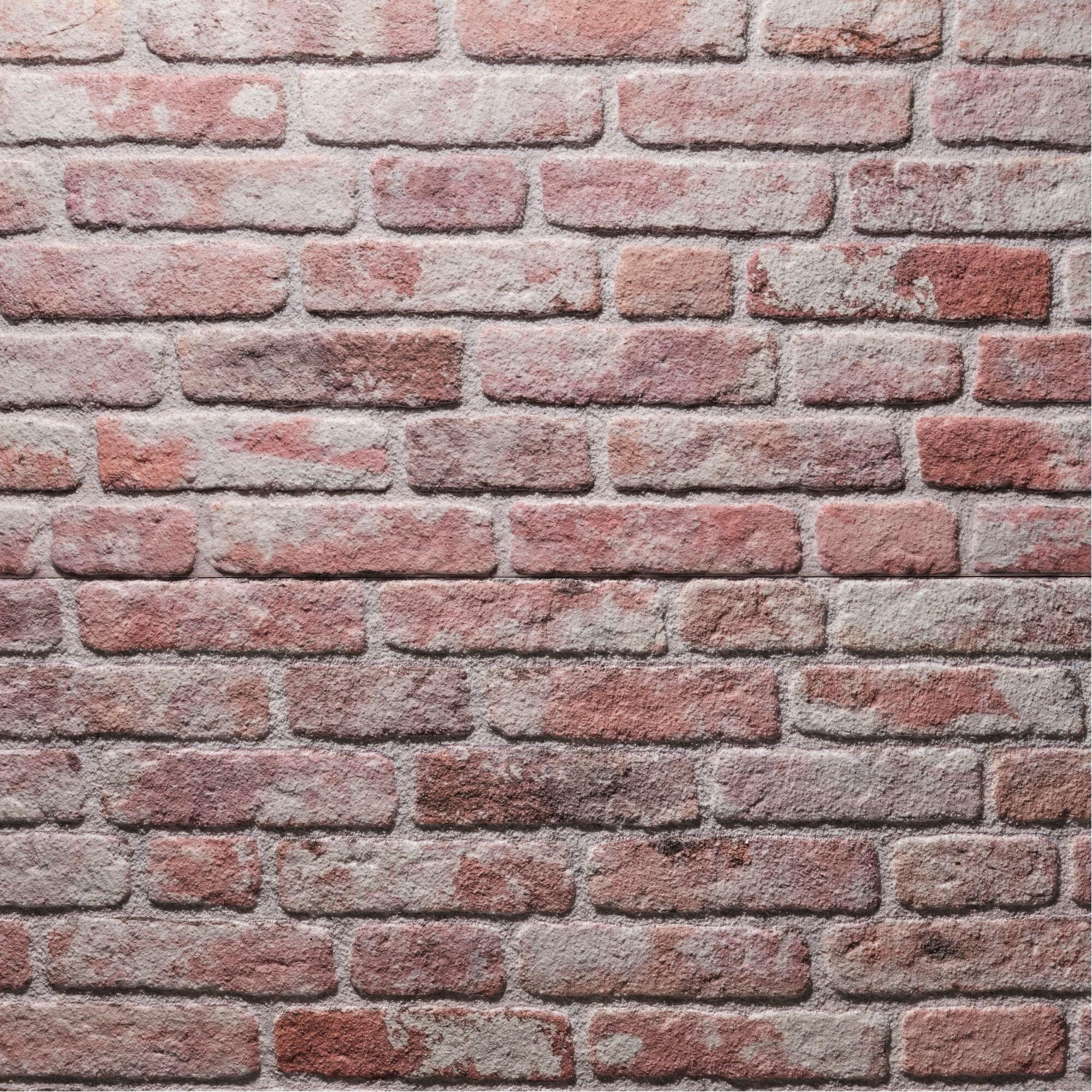 Plaquette de parement polystyrène effet brique Ultralight intérieur - 2