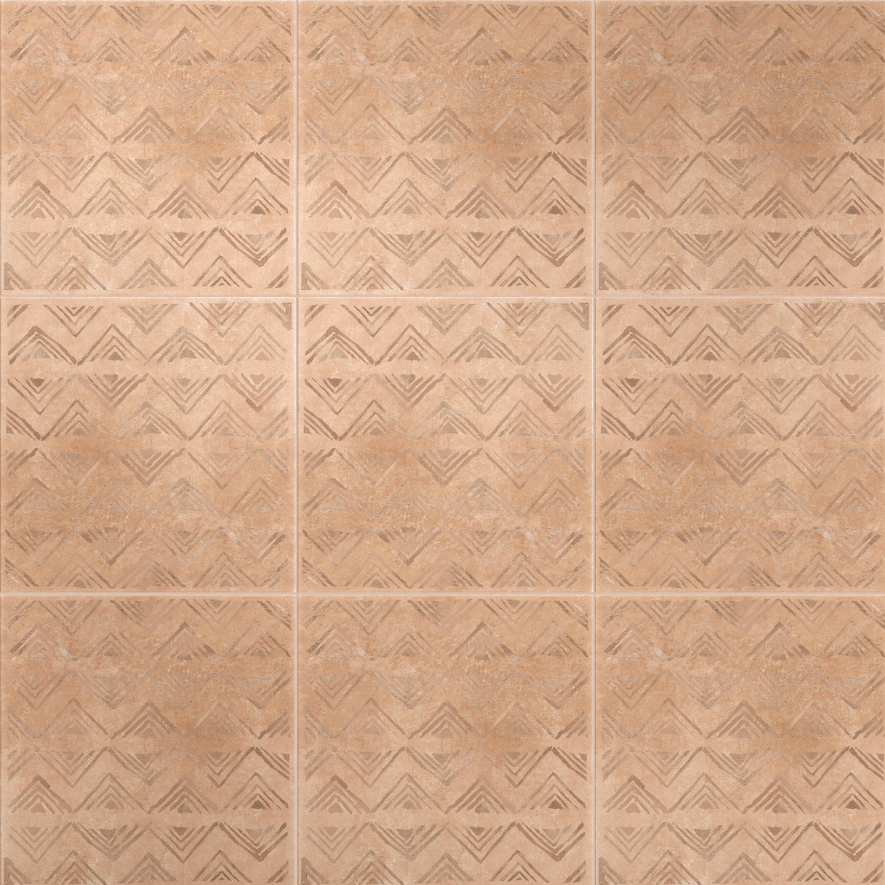 Carrelage sol extérieur effet terre cuite marron Apogée l.33 x L.33 cm STN - 5