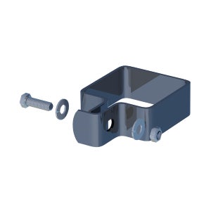 CANIGHT 4pezzi Staffa t Fissaggio Per Recinzione Catena Acciaio Inossidabile Per Shelf End Rail e Progetti Falegnameria Facile Installazione Per Rete e Strutture