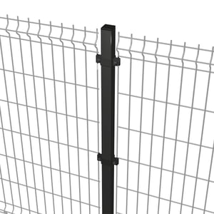 Pannello Recinzione Modulare Antracite - Cancellata Elettrosaldata 200x62 Cm | Made In Italy - Foto 14