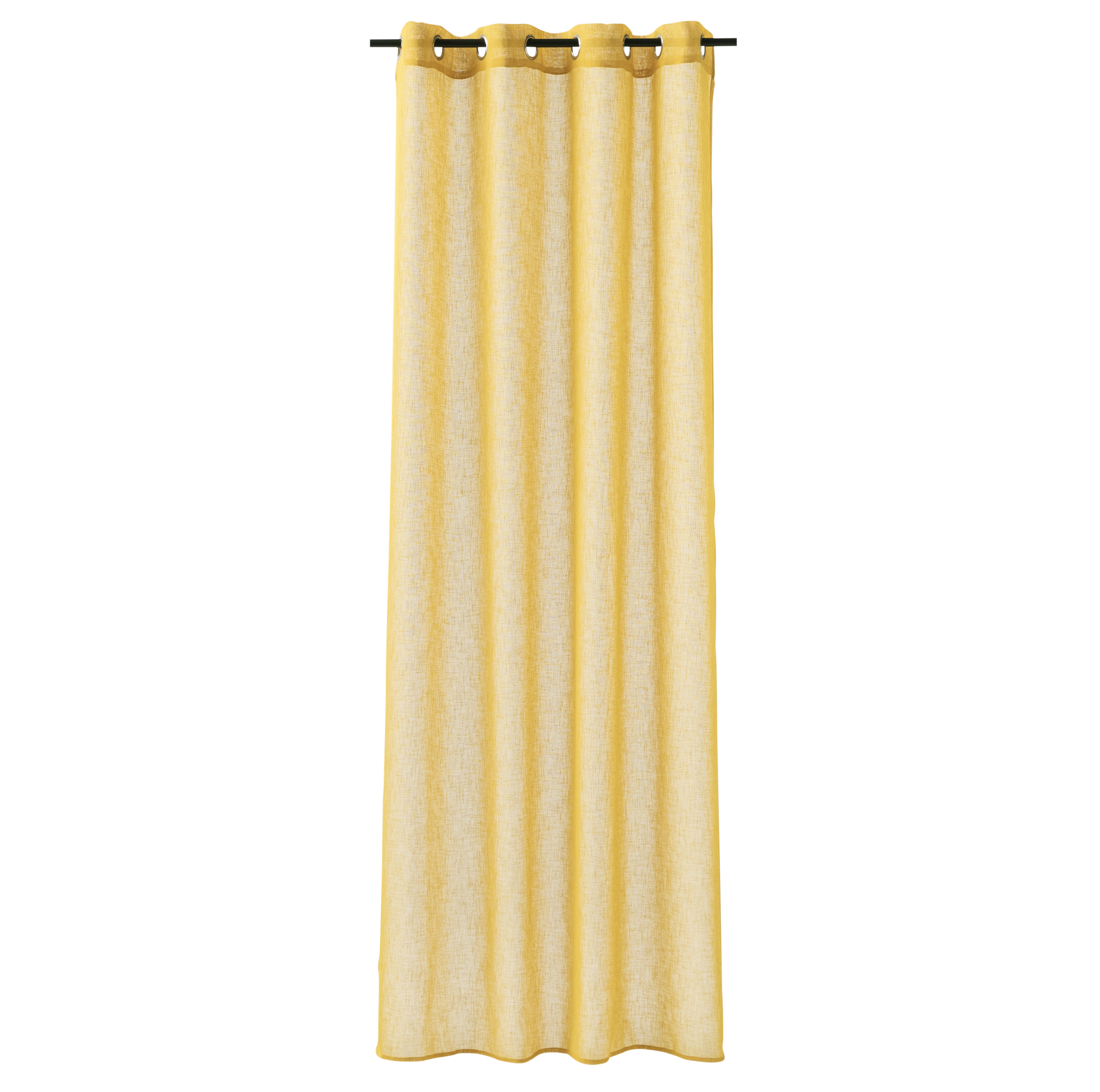 Voilage tamisant, Giani, jaune H.240 x l.140 cm INSPIRE - 4