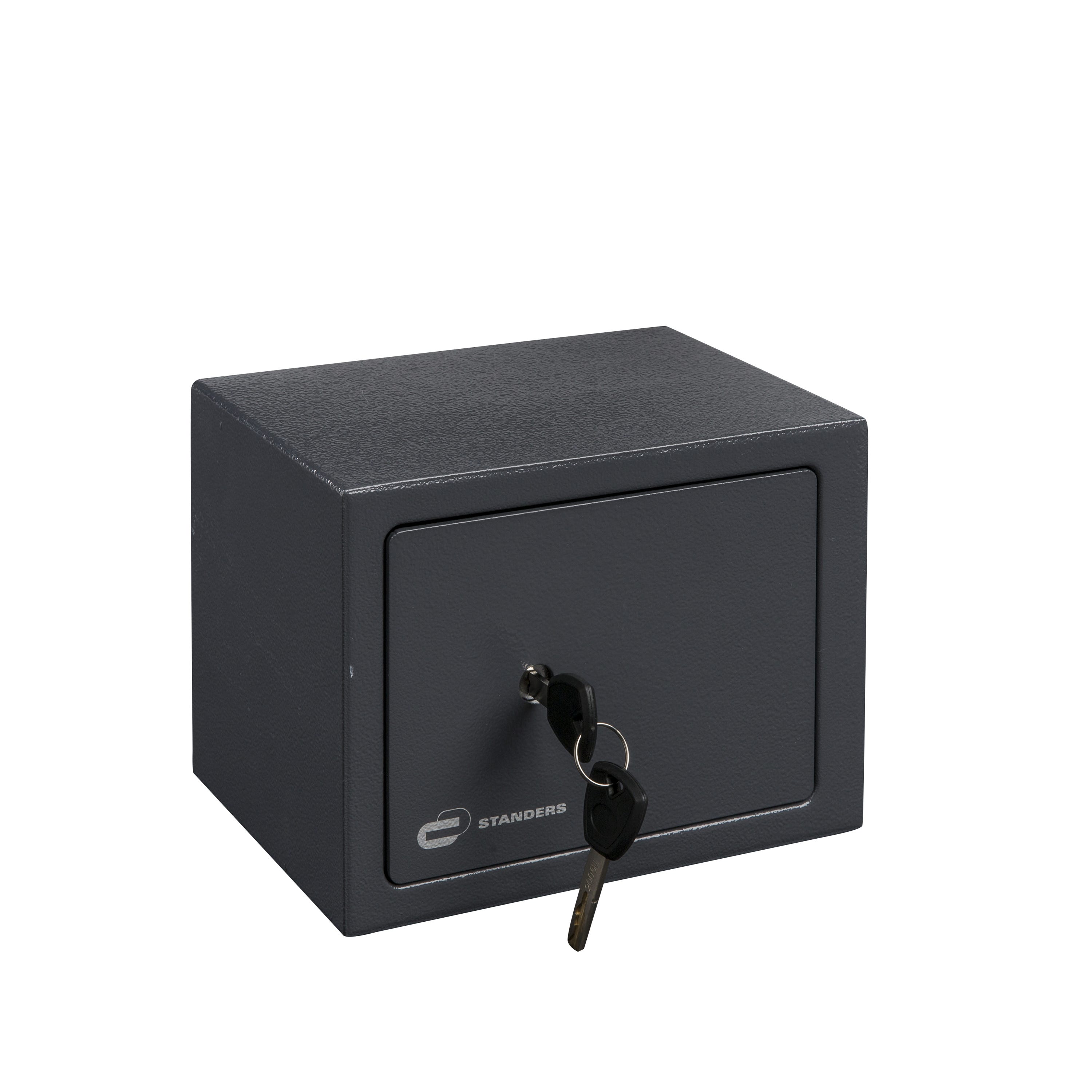 Coffre-fort à clé STANDERS Sft-15kbl1 H.15 x l.20 x P.15 cm, 4L | Leroy ...