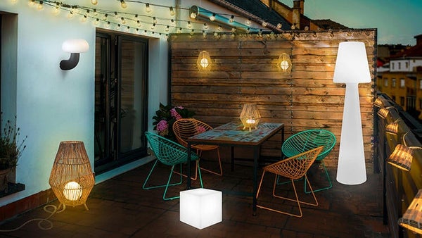 5. Éclairage pour votre balcon