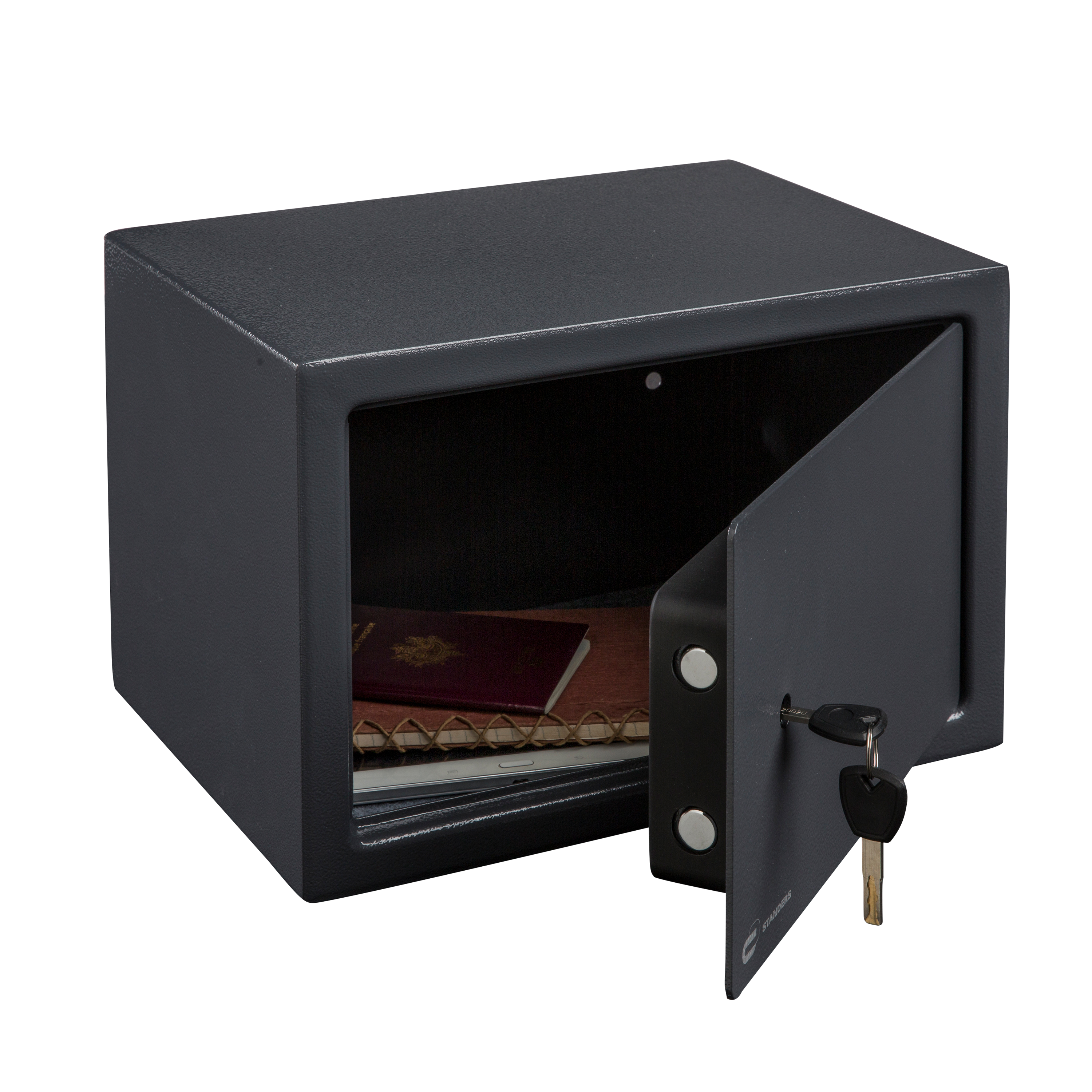 Coffre-fort à clé STANDERS Sft-25kbl1-23h H.23 x l.35 x P.25 cm, 16L - 10