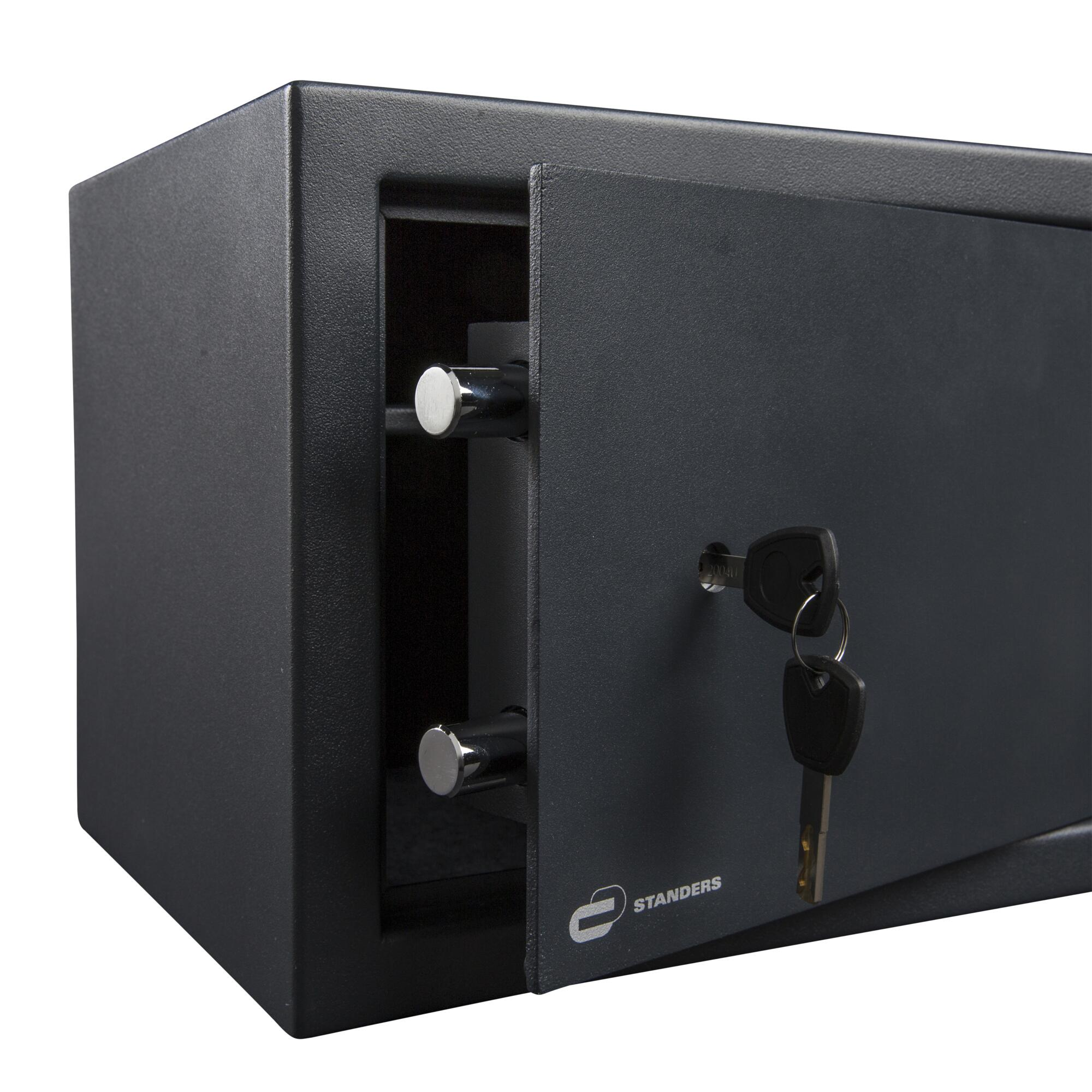 Coffre-fort à clé STANDERS Sft-25kbl2 H.25 x l.35 x P.25 cm, 16L - 8