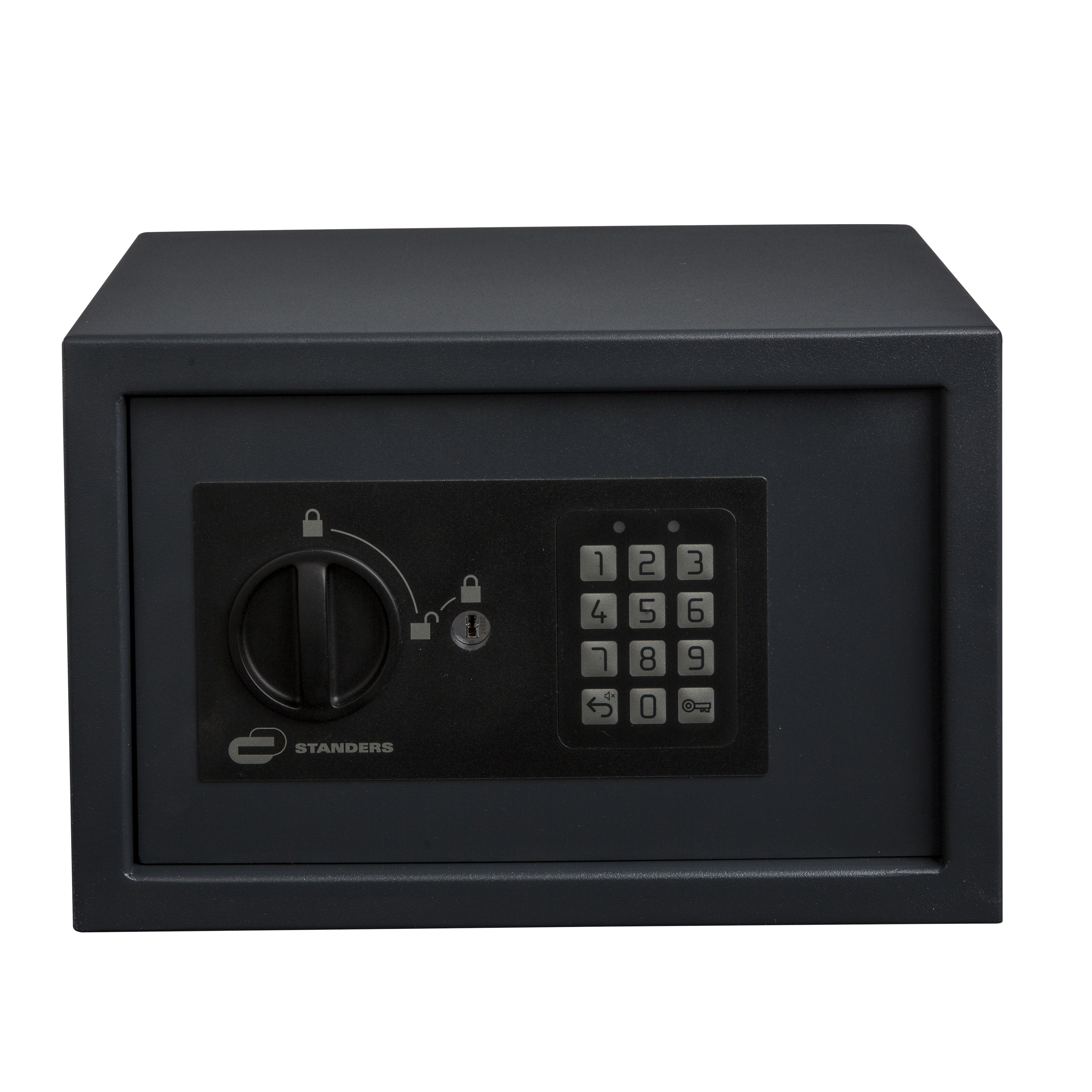Coffre-fort à code STANDERS Sft-20enl2 H.20 x l.31 x P.20 cm, 9L - 7