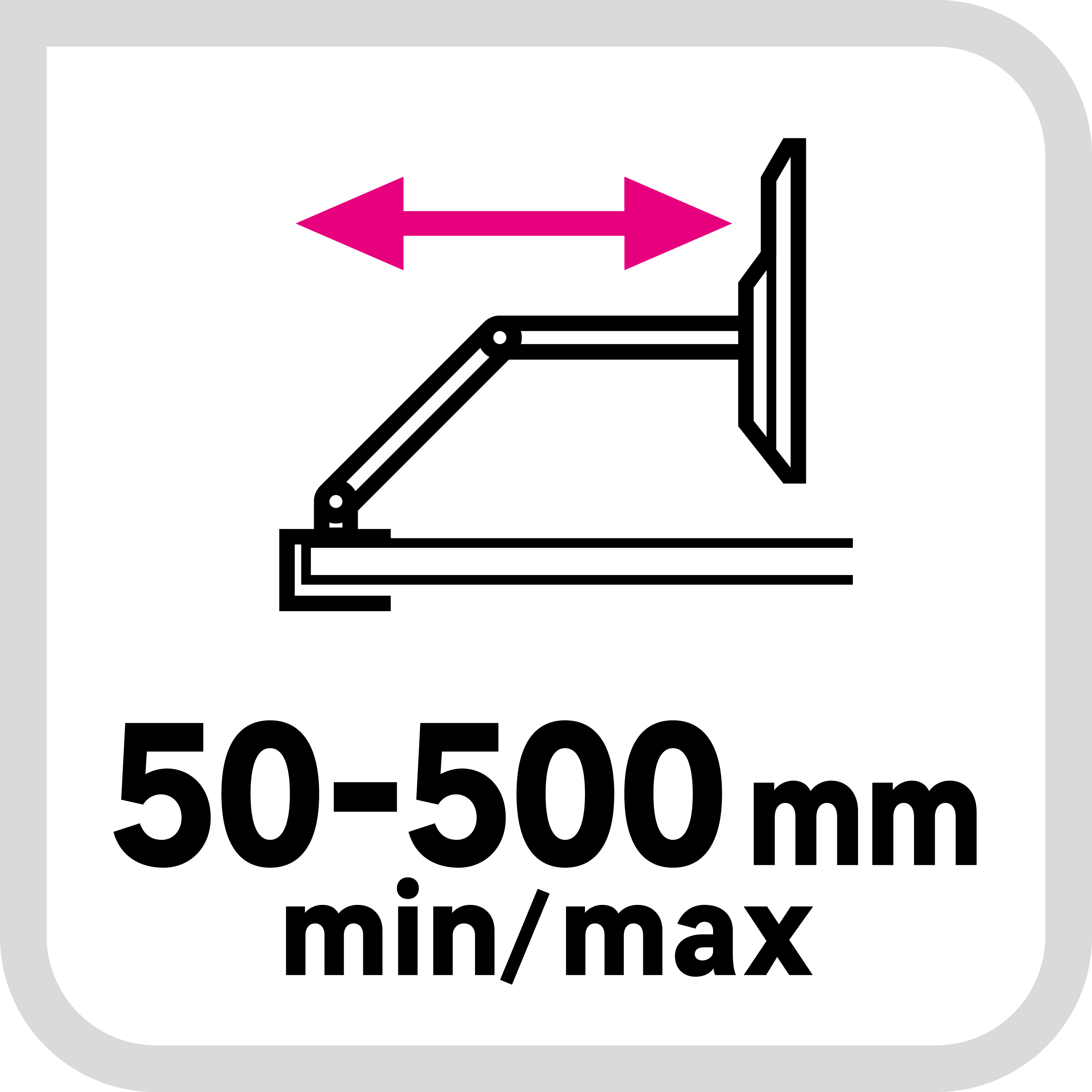 Support bras de bureau articulé LEXMAN, charge maximale 9 kg, 17