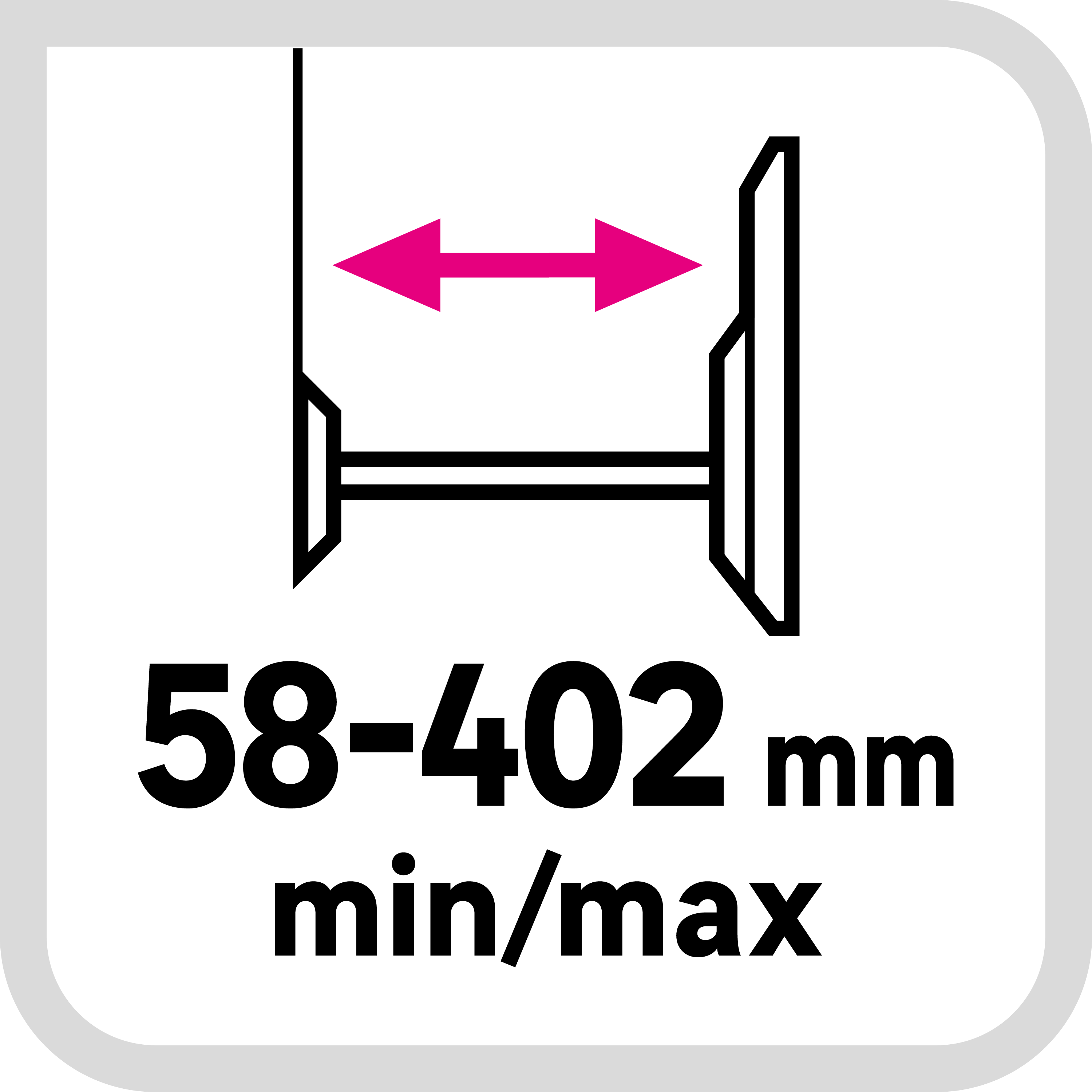 Support mural TV orientable déporté 80'max, charge maximale 50 kg, LEXMAN - 4