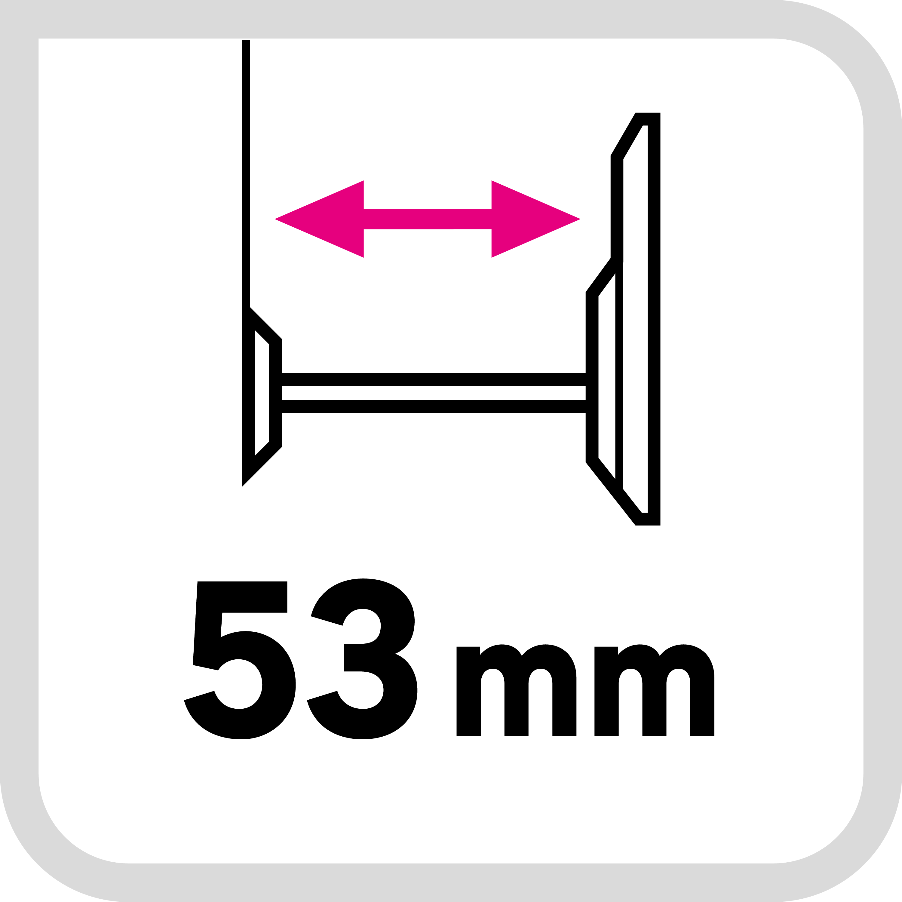 Support mural TV inclinable 60'max, charge maximale 40 kg, LEXMAN - 10