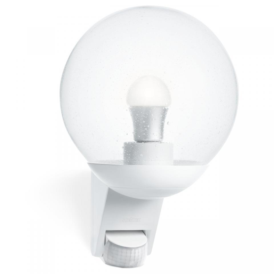 Applique classico da esterno L 585S bianco con sensore di movimento IP44 E27 STEINEL - 8