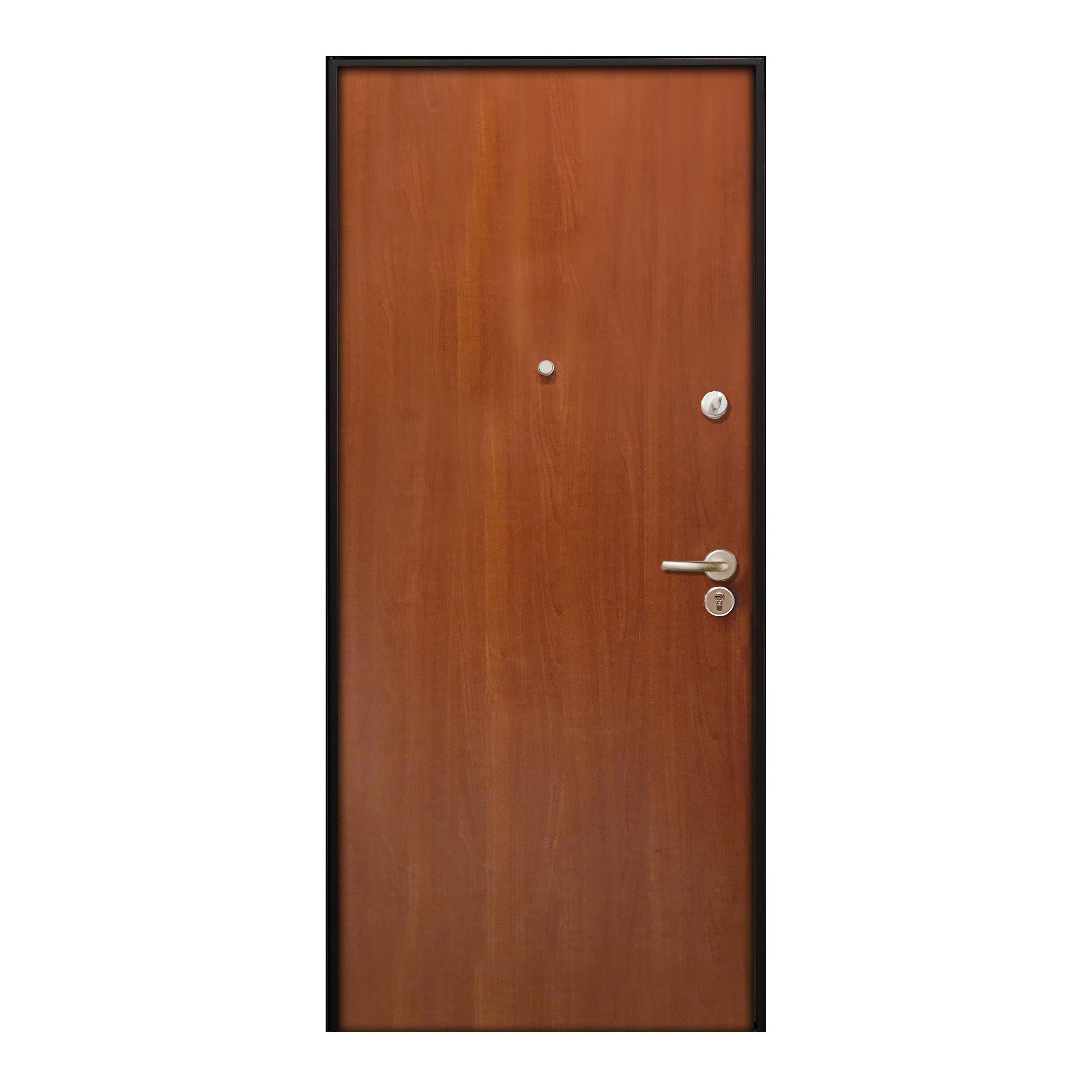 Porta blindata MASTER Tough L 80 x H 210 cm noce apertura destra - 4