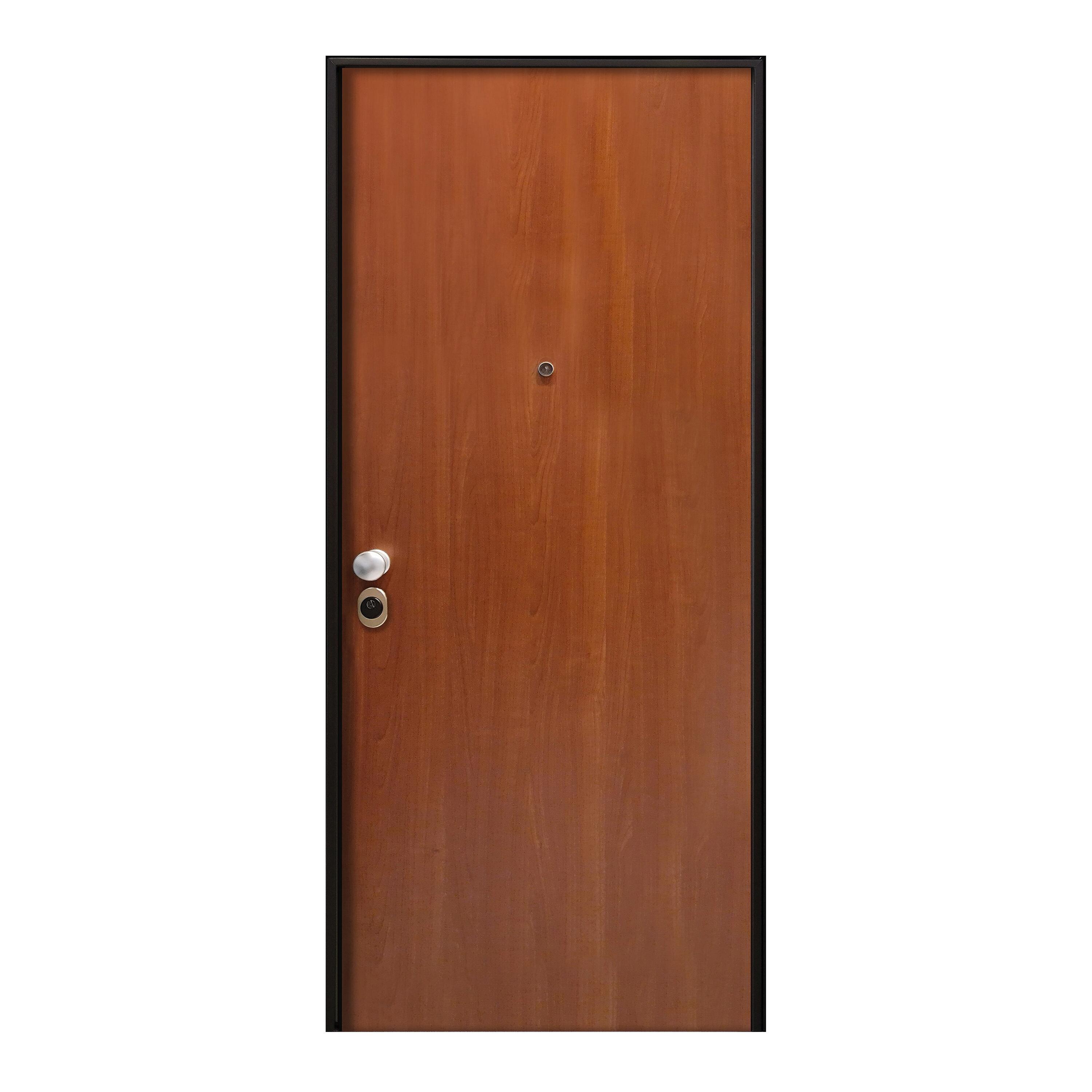 Porta blindata MASTER Tough L 80 x H 210 cm noce apertura destra - 3
