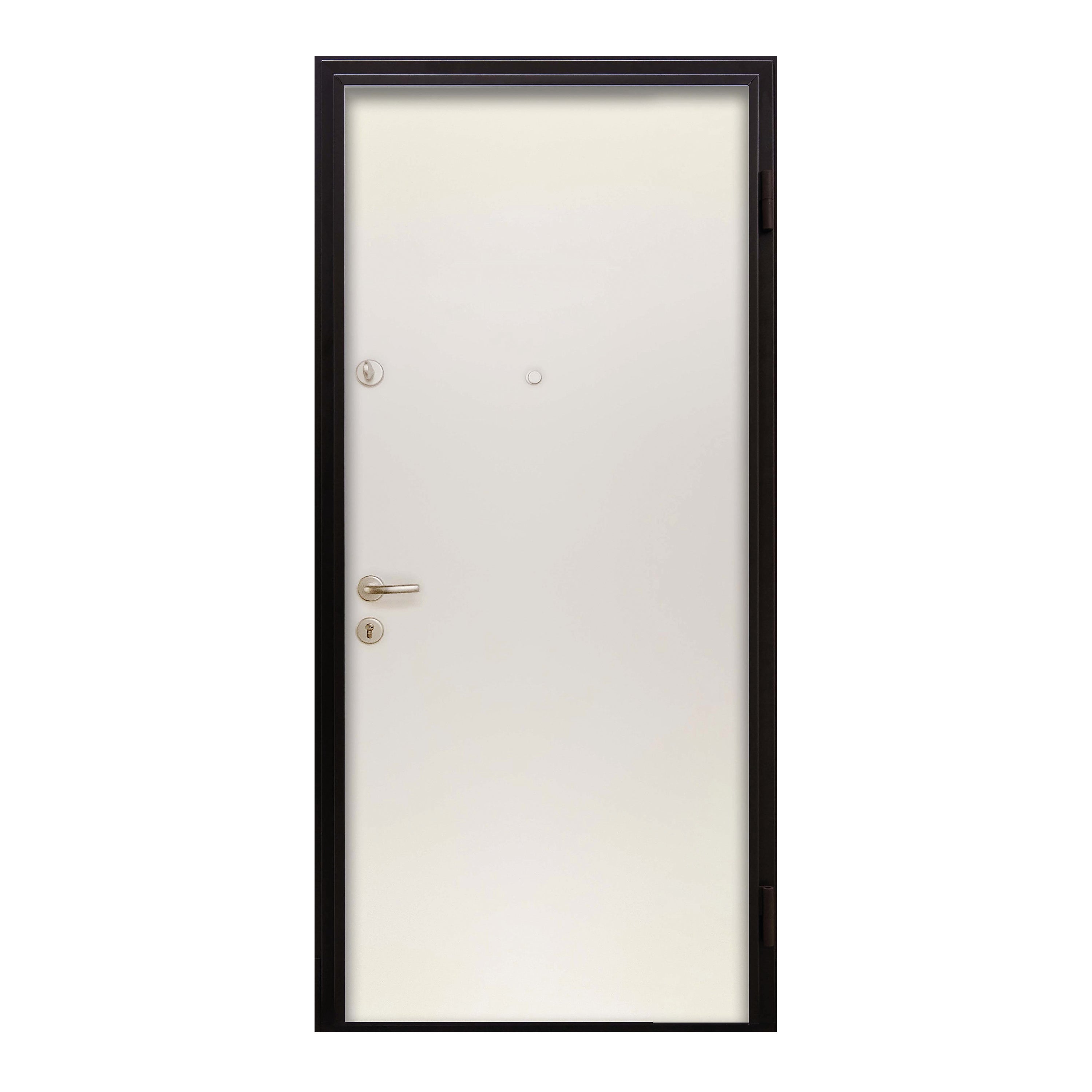 Porta blindata MASTER Tough L 90 x H 210 cm noce/bianco apertura sinistra - 5