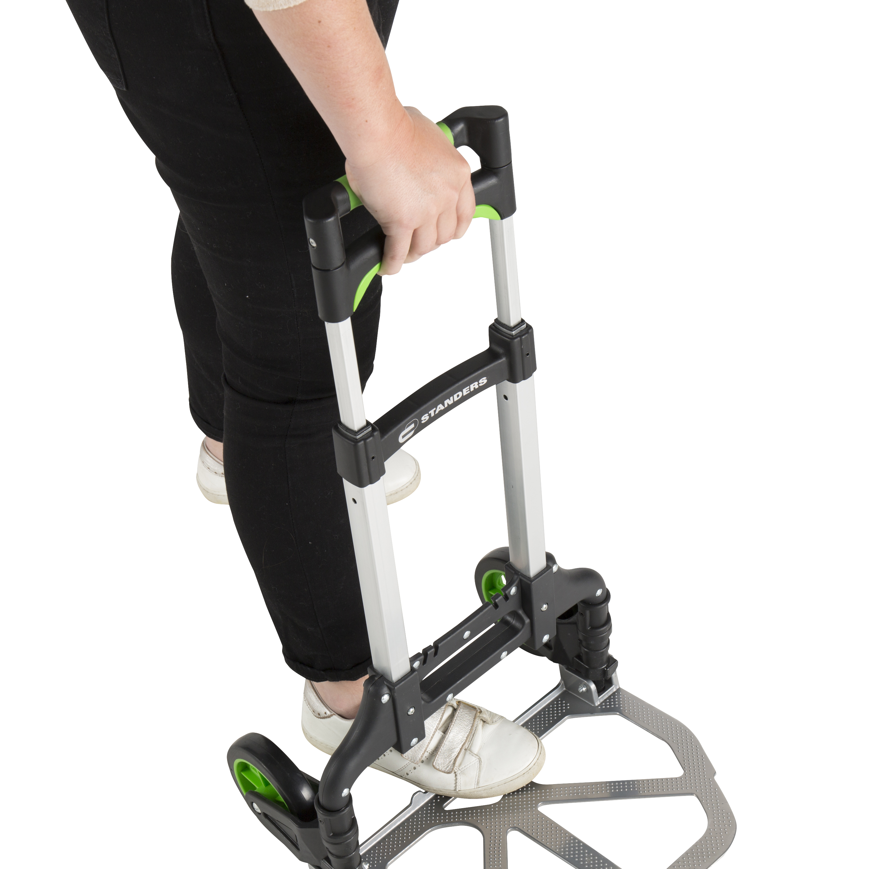 Carro de transporte dobrável alumínio 70 kg Standers - 8