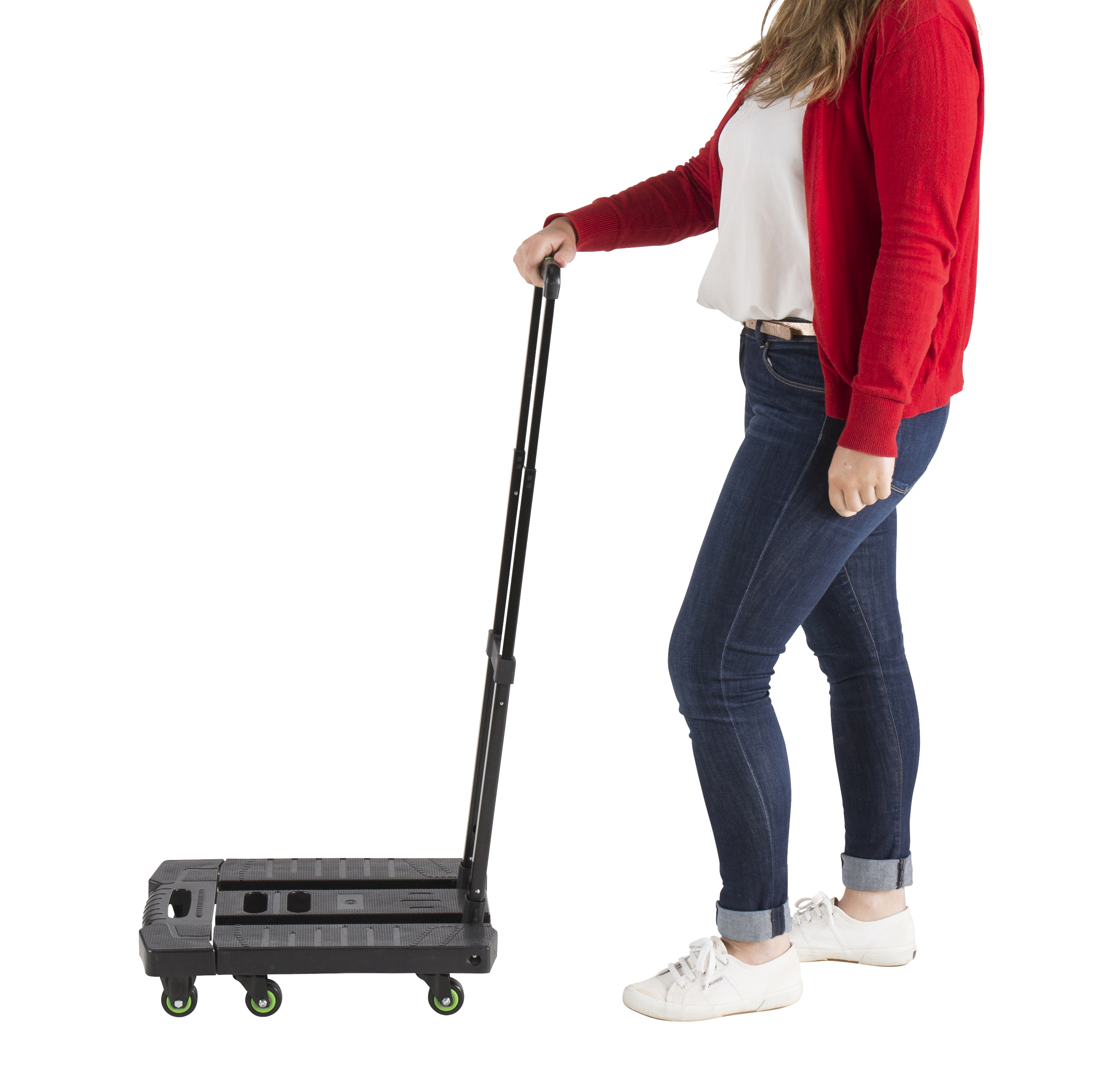 Carro transporte plataforma EXTENSÍVEL E DOBRÁVEL 70KG - 21