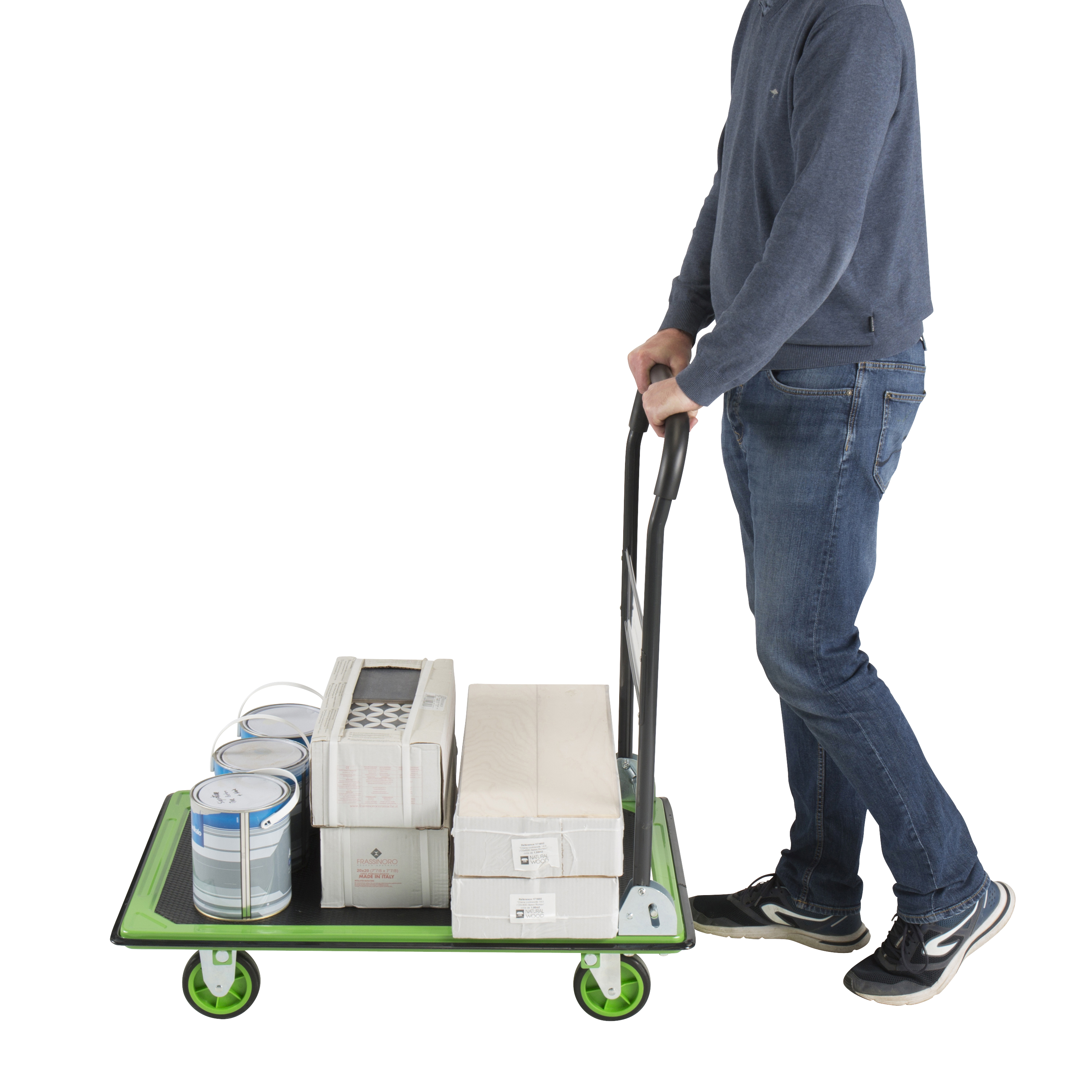 Chariot pliable STANDERS, charge garantie 300 kg - 4