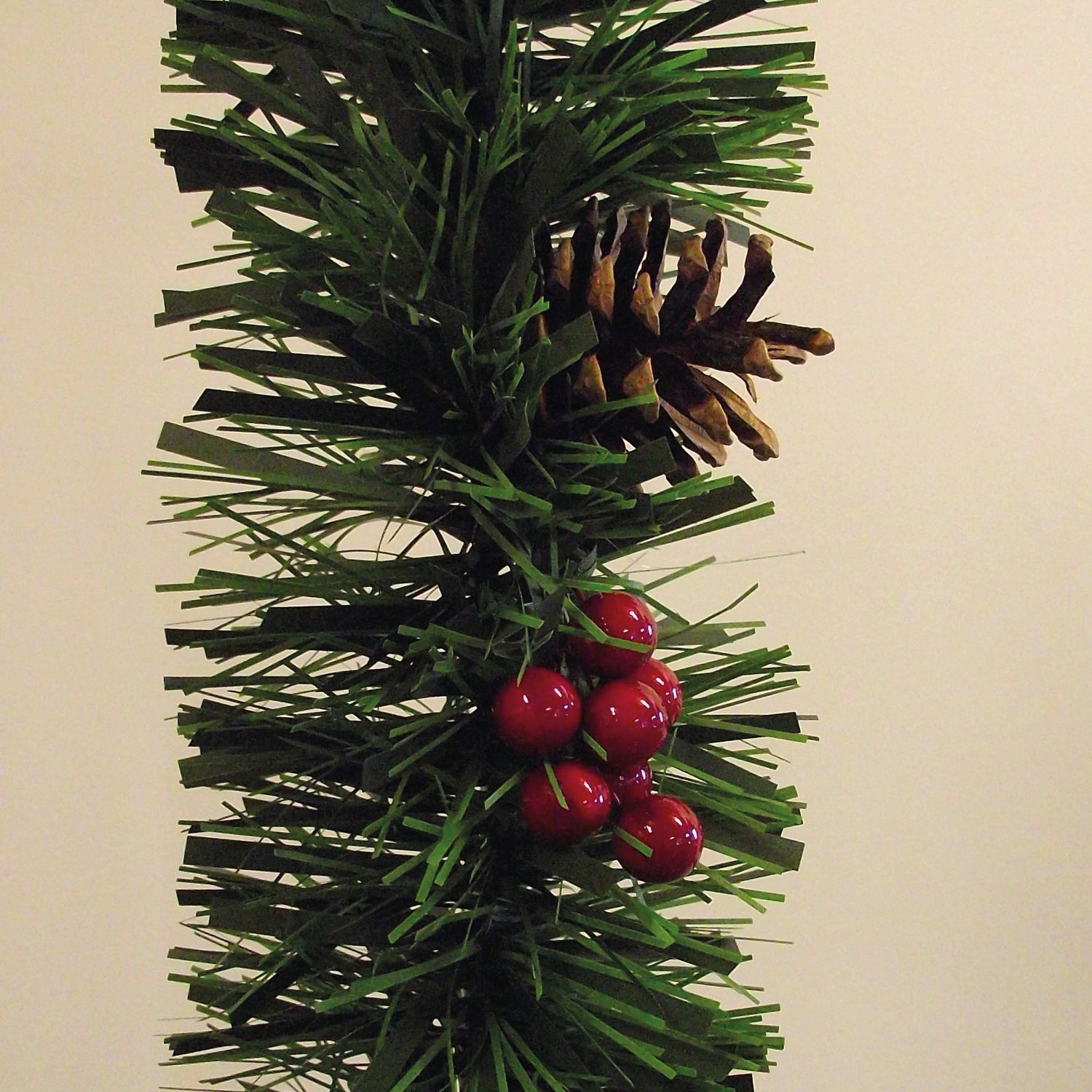 Ghirlanda decorativa natalizia verde L 250 cm - 2