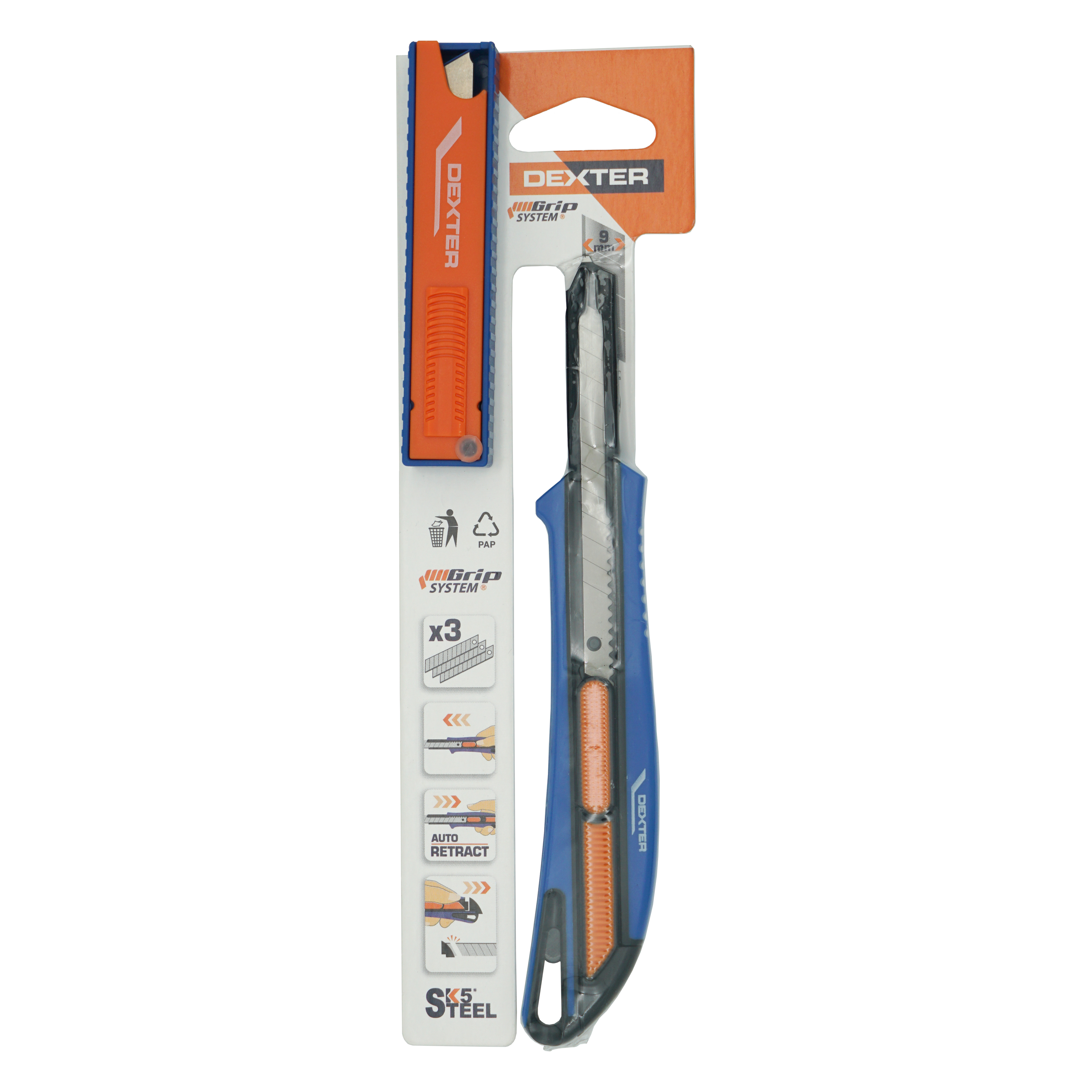 X-Ato DEXTER 9MM C/ 3 LÂMINAS SUBST SK5 - 3