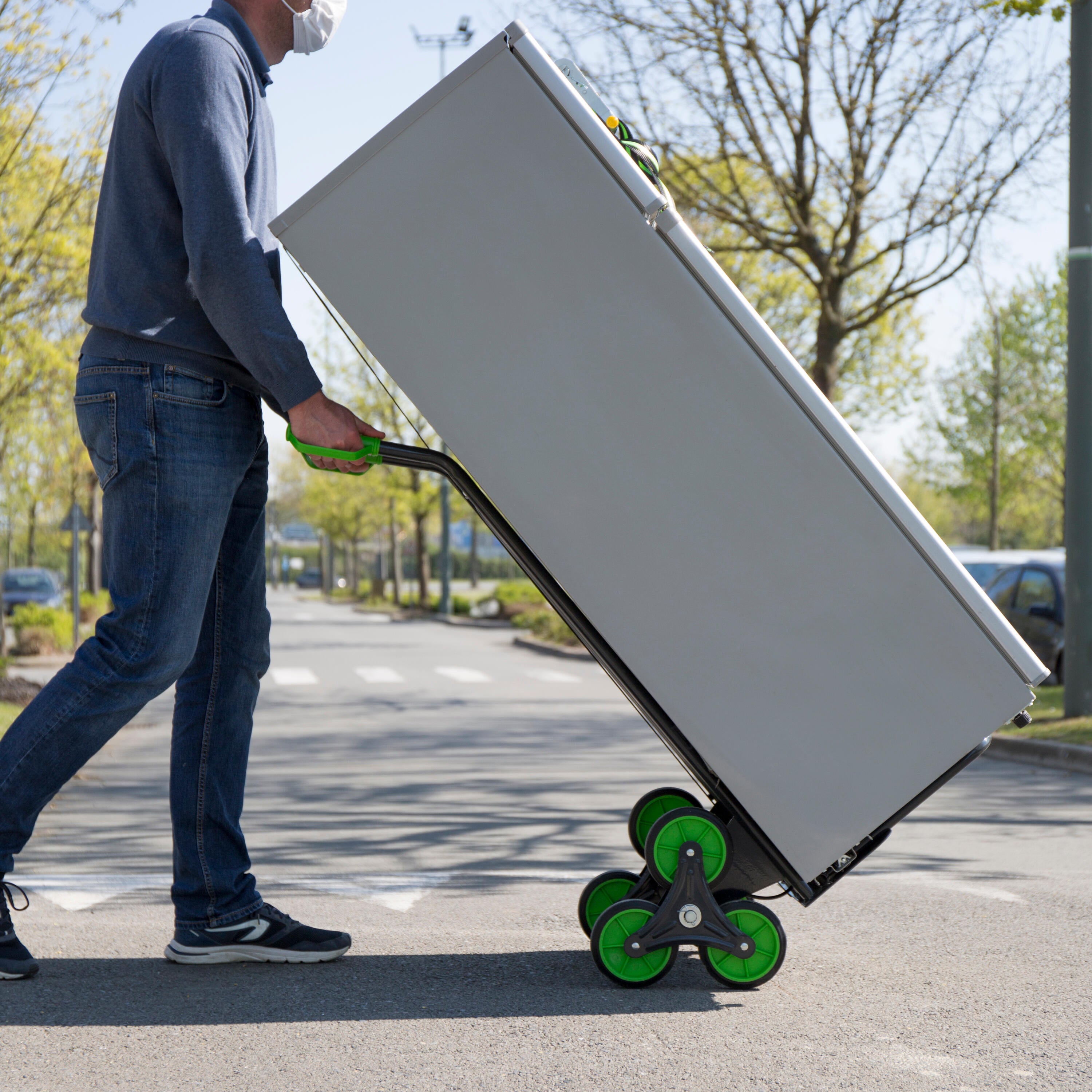 Diable rigide STANDERS, charge garantie 200 kg - 6