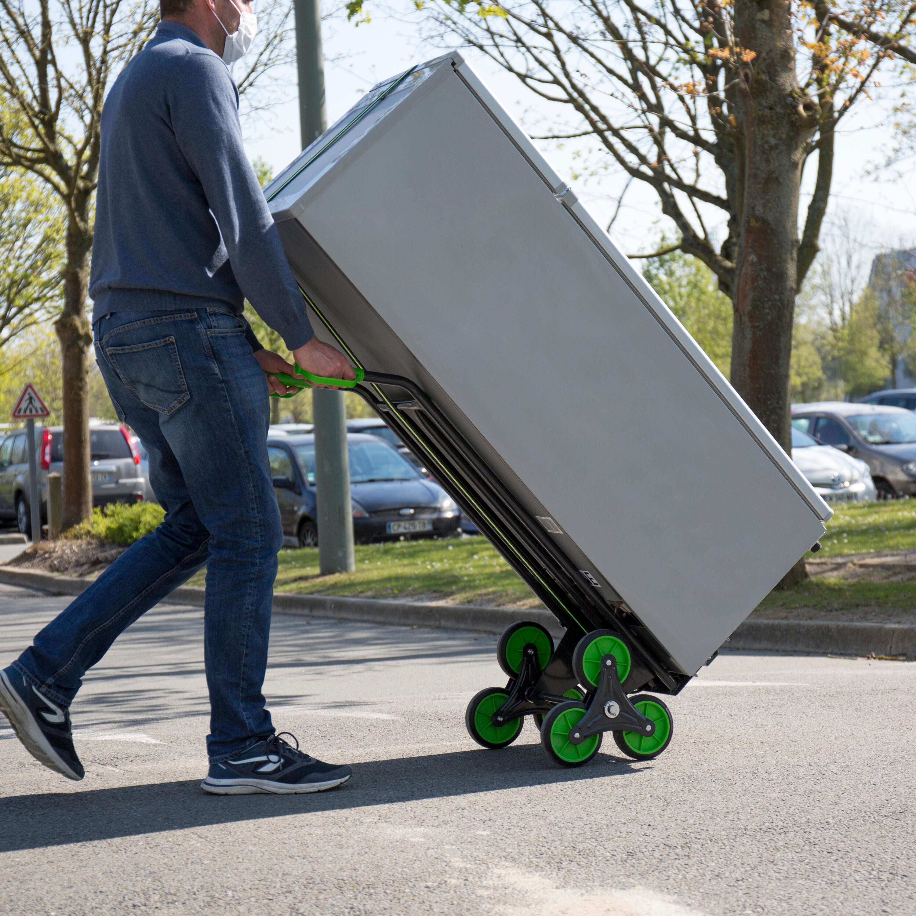 Carro transporte sobe escadas STANDERS 200KG - 2