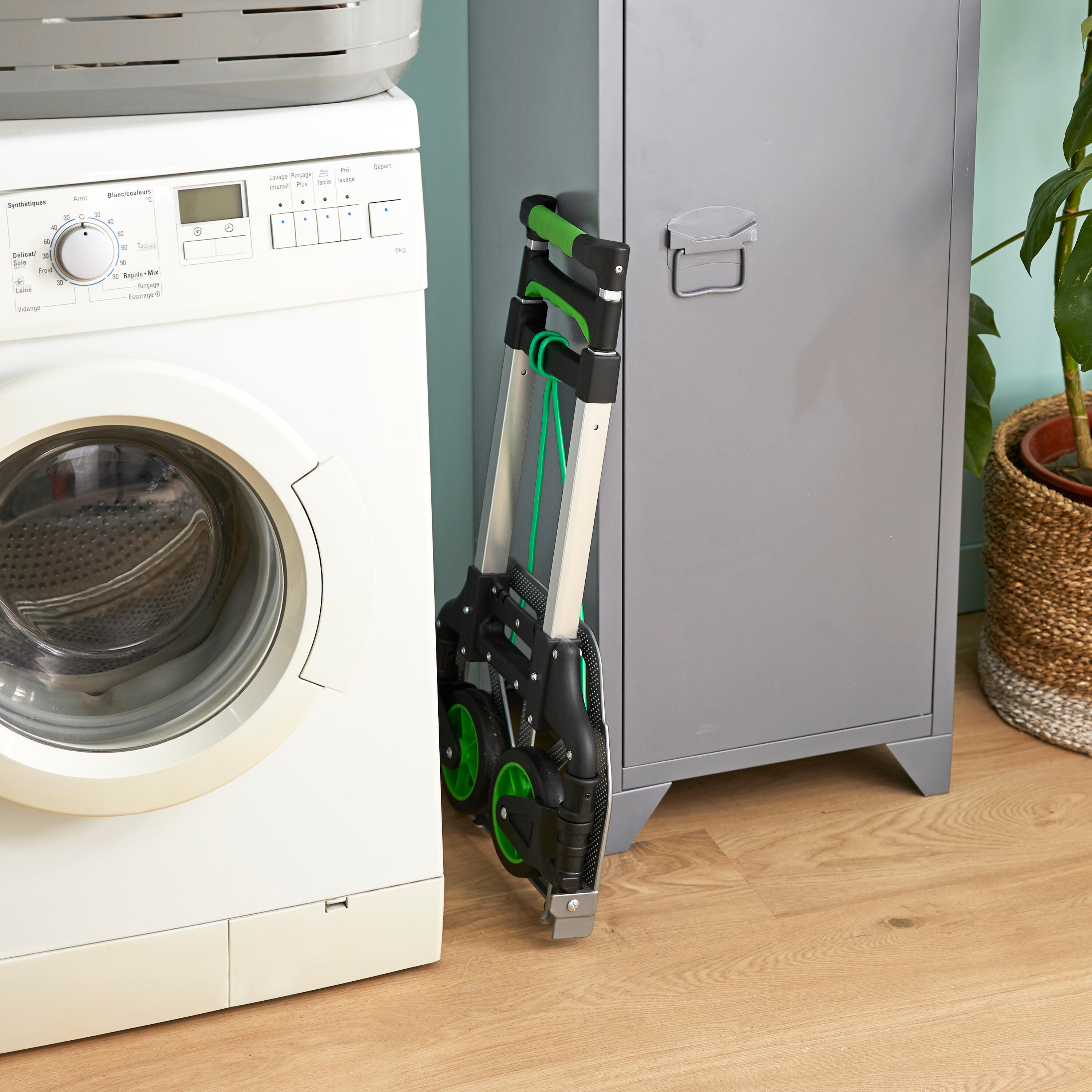 Carro de transporte dobrado - 1