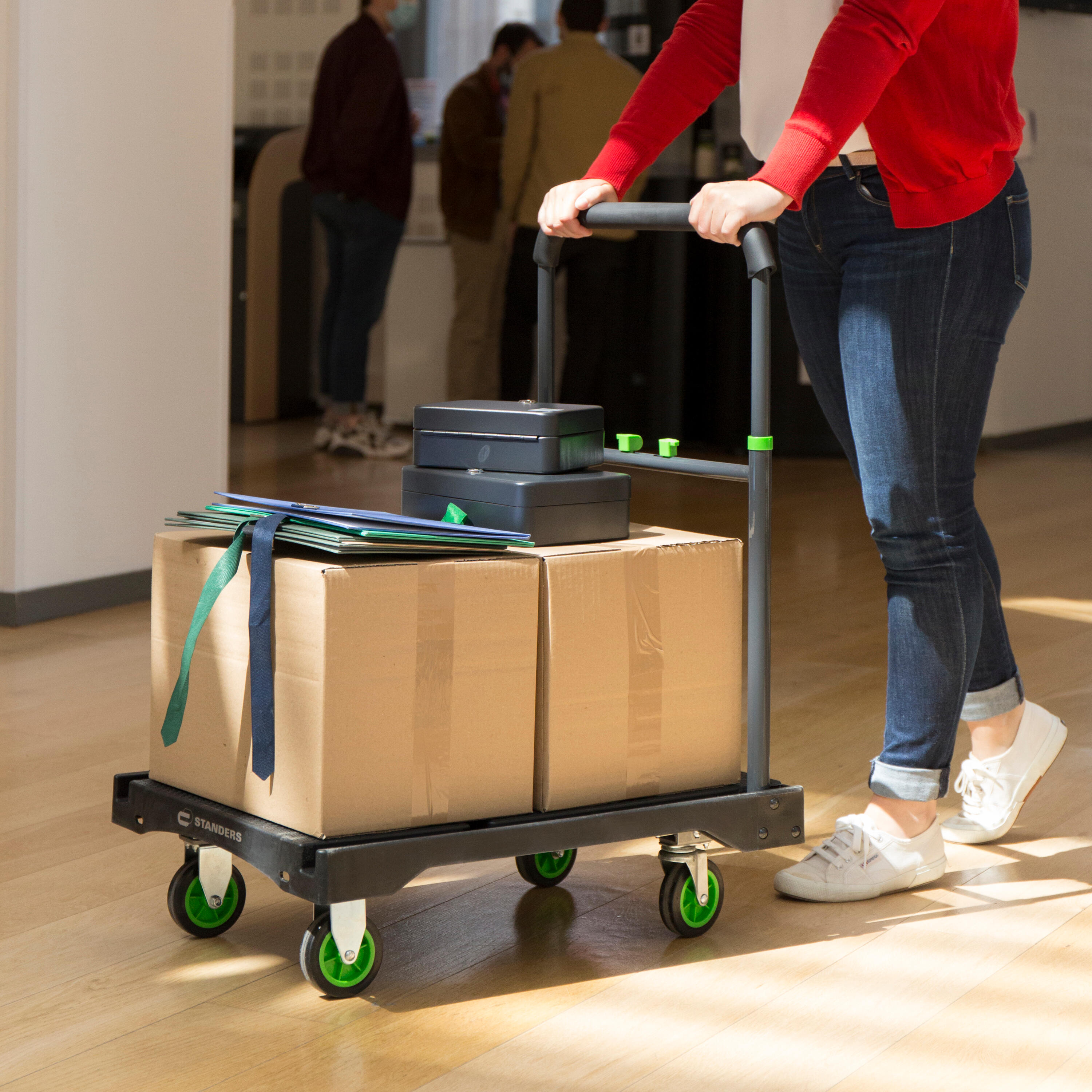 Carro transporte plataforma STANDERS DOBR 100KG - 4