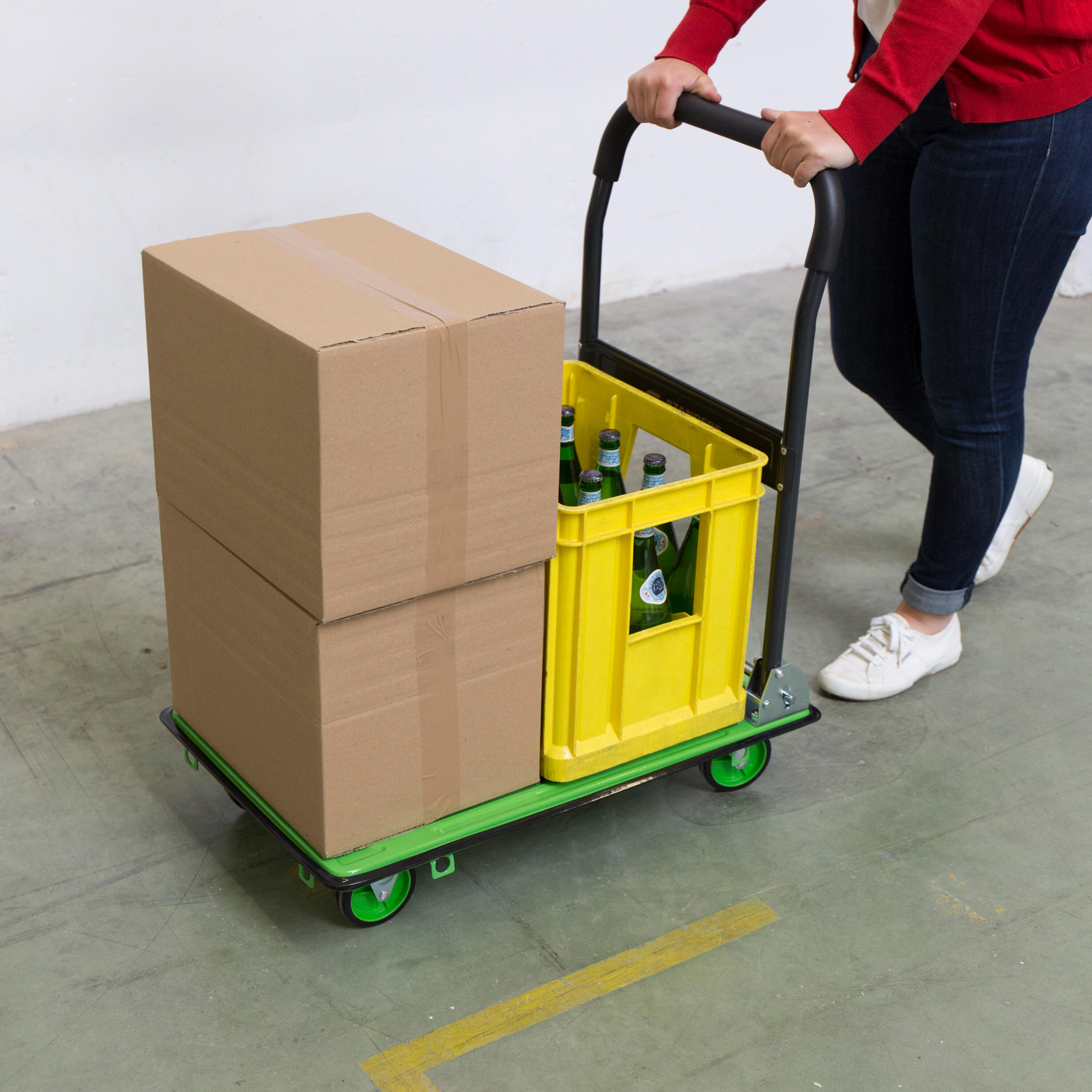 Platforma transportowa składana max. obciążenie 150 kg Standers - 12