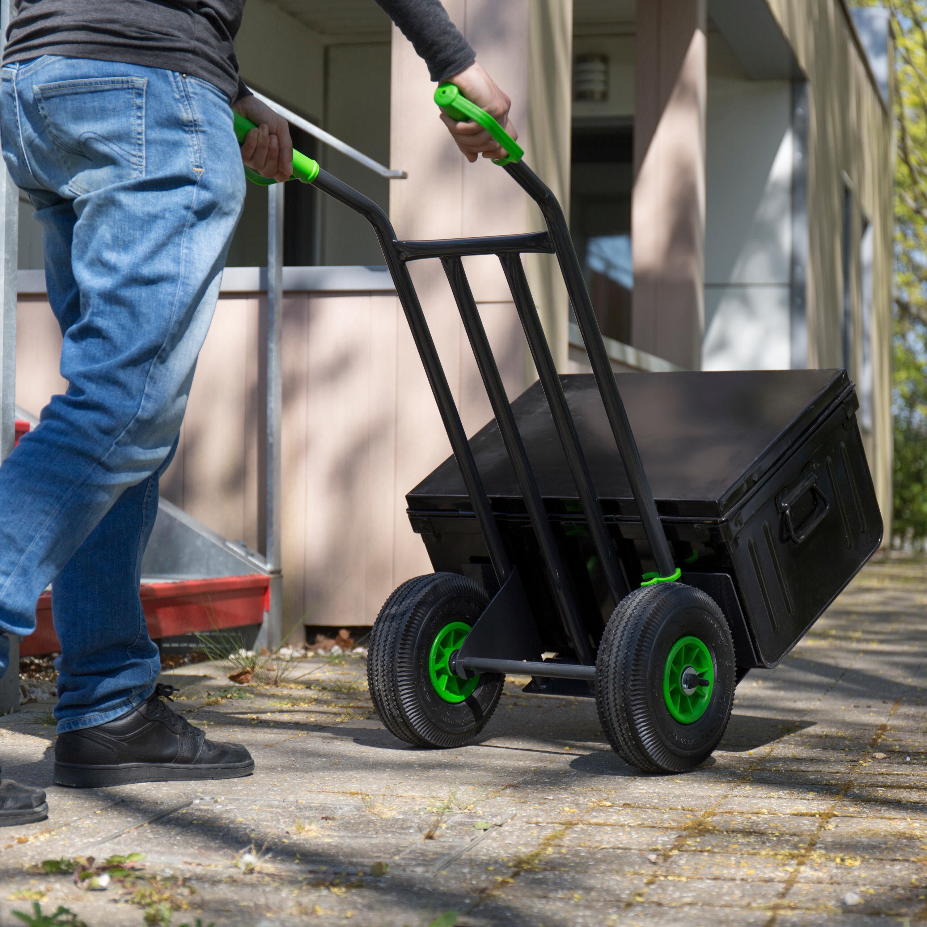Wózek transportowy składany max. obciążenie 200 kg Standers - 5
