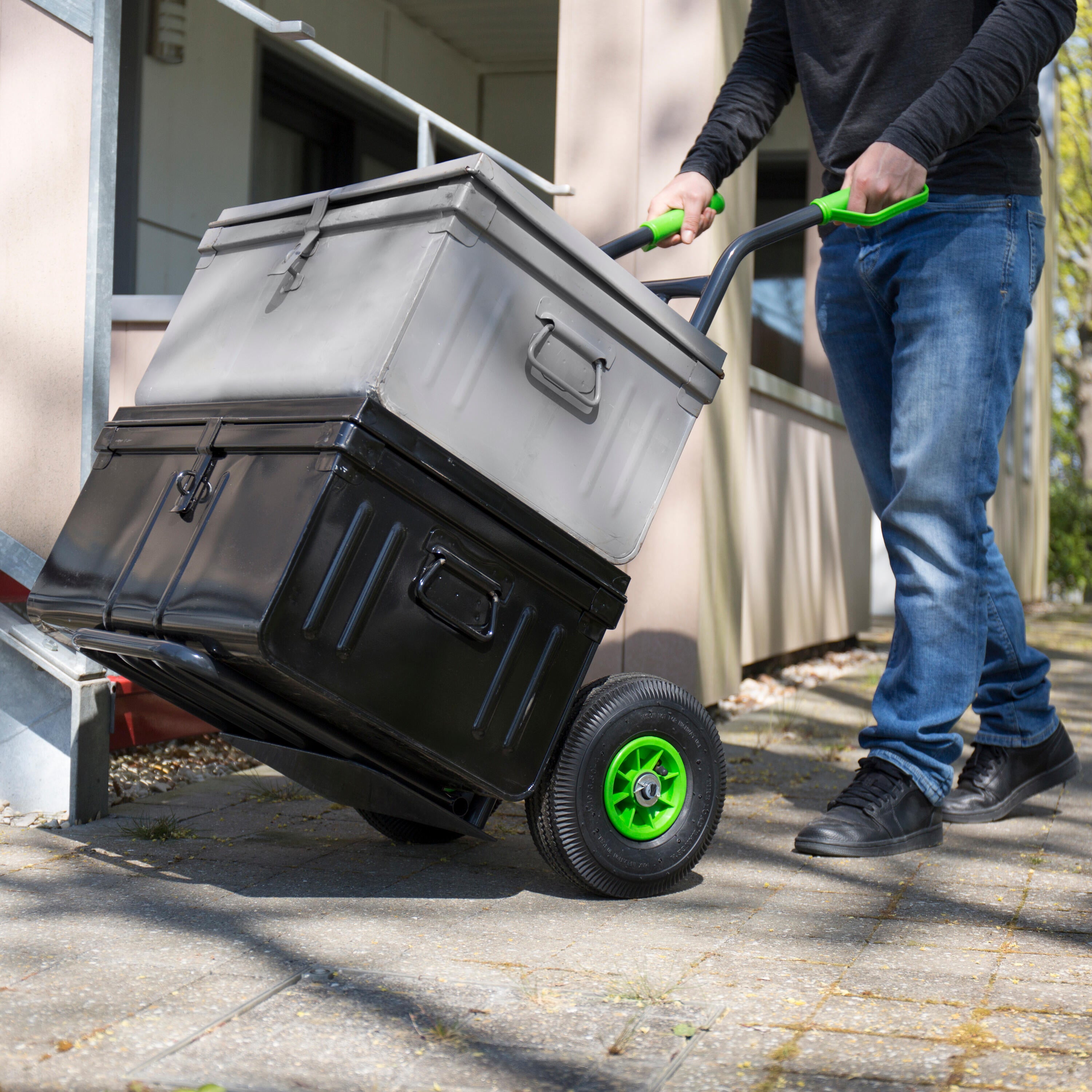 Diable rigide STANDERS, charge garantie 200 kg - 3