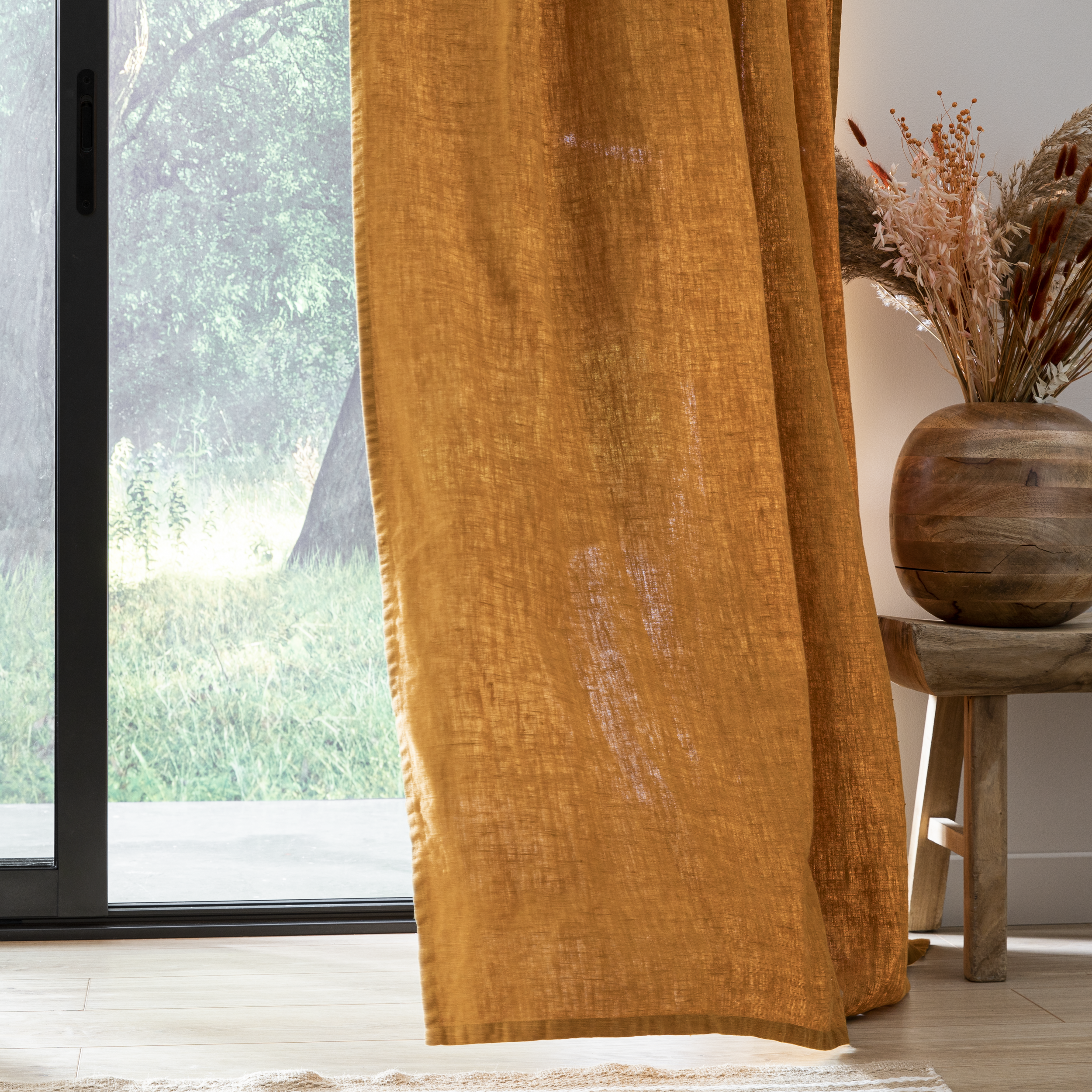 Cortinado fita e/ou presilha Danae 140x280cm solemio Inspire - 24
