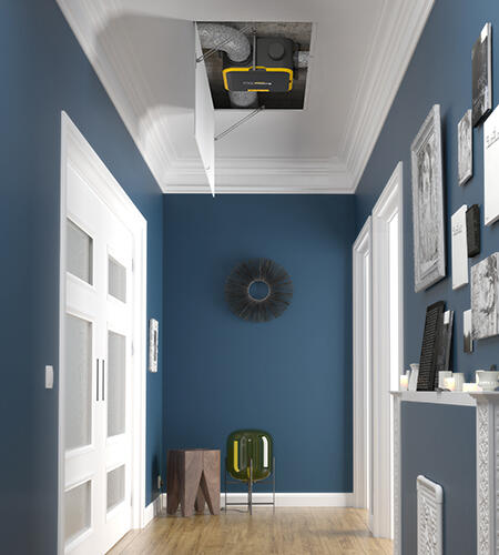 Kit VMC simple flux autoréglable ALDES Easyhome compact - 5