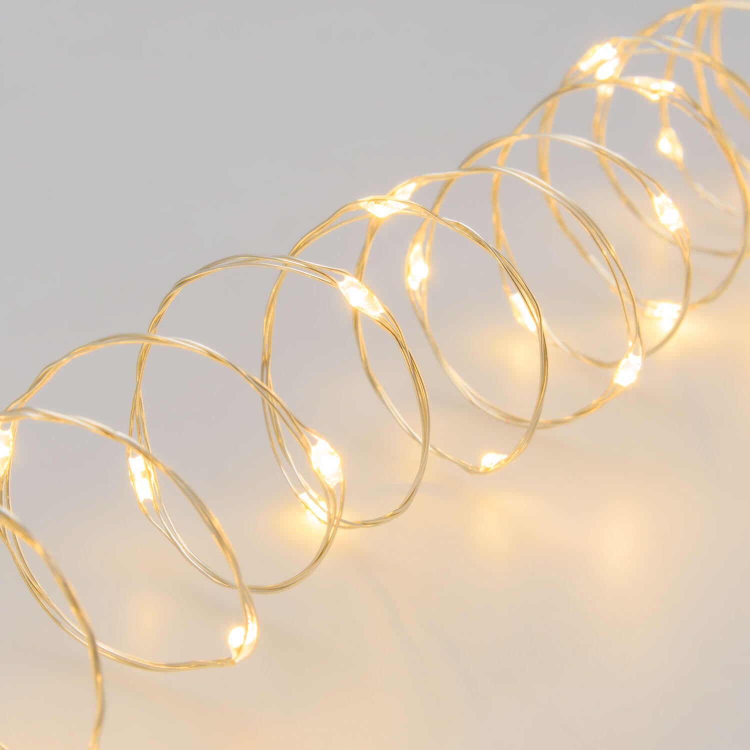 Filo di luci di natale 300 lampadine LED bianco caldo 22.5 m - 6