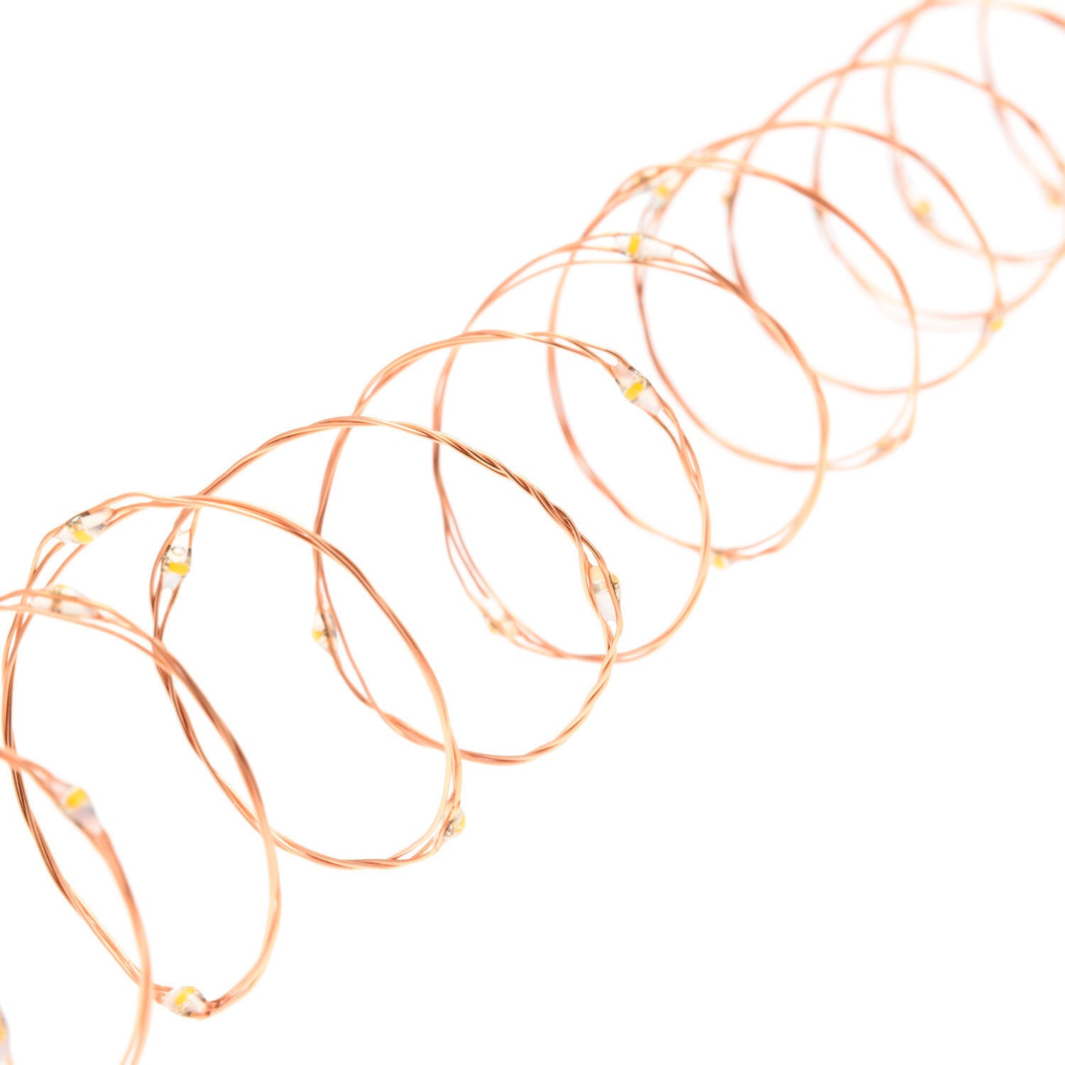 Catena luminosa per albero di Natale 500 luci LED bianche calde 37.5 m - 3